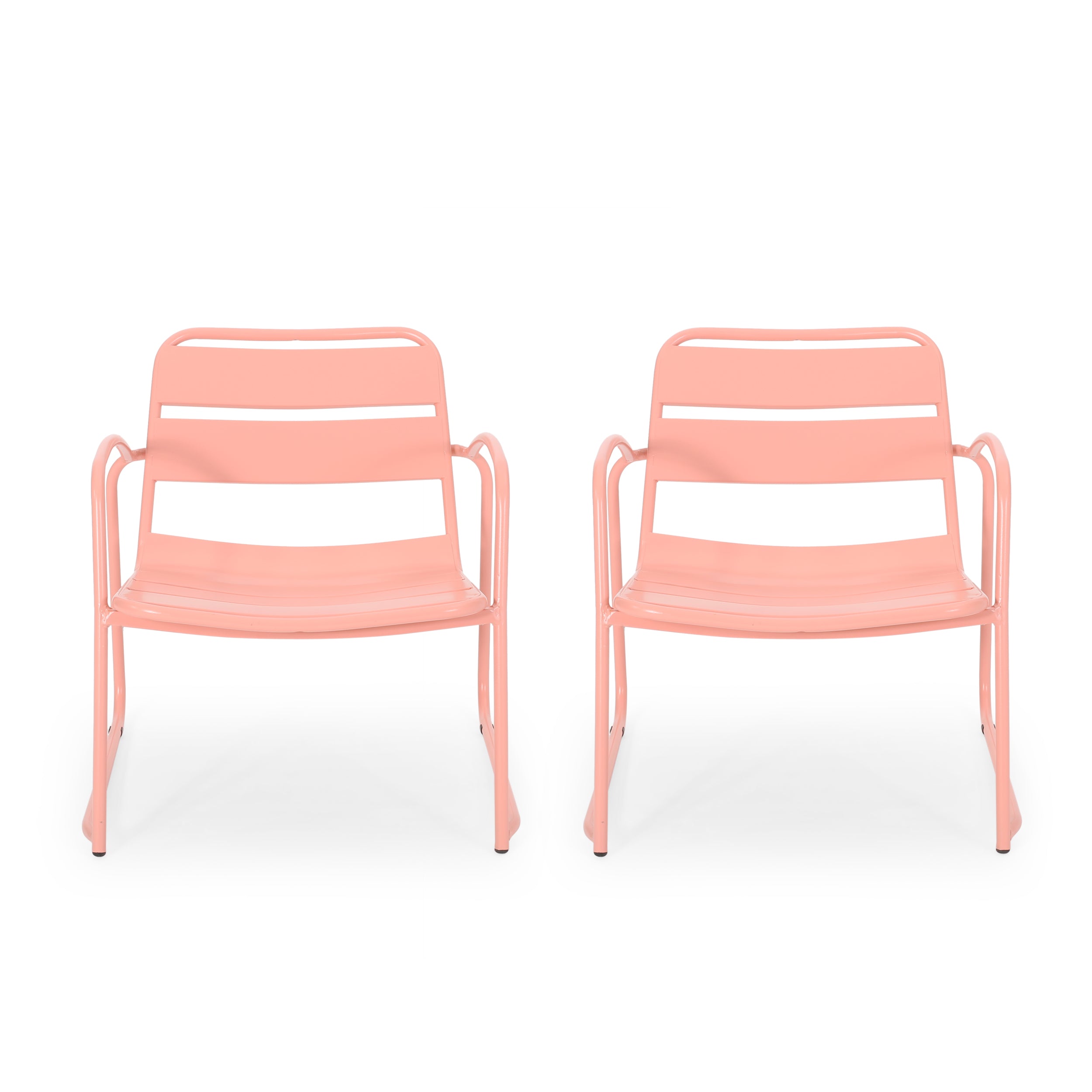 Christopher Knight Home® Cowan Modern Outdoor Dining Chair Set - Two Pieces for Patio or Backyard