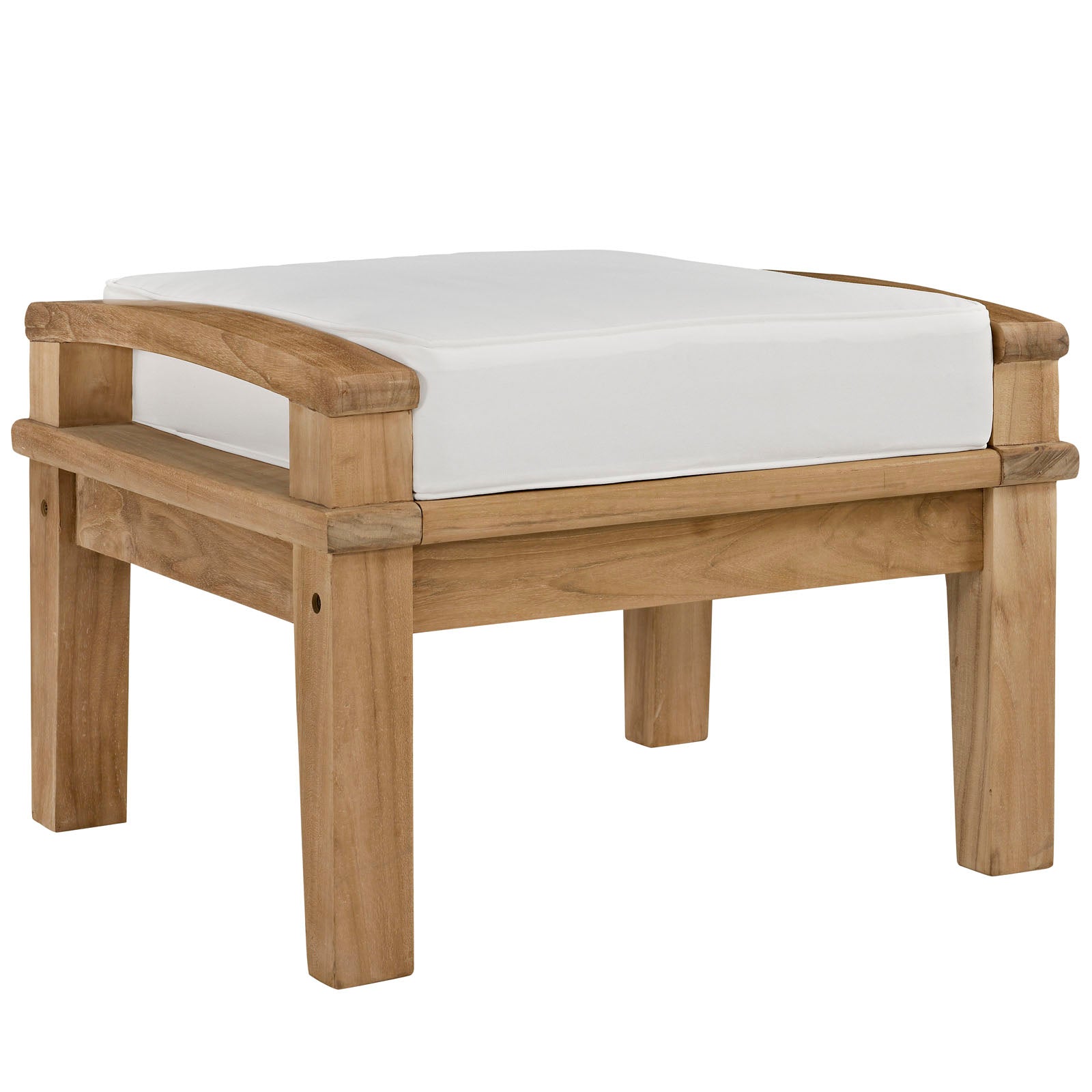 EEI-1480 Marina 10-Piece Premium Teak Outdoor Patio Furniture Set with All-Weather-Resistant Cushions