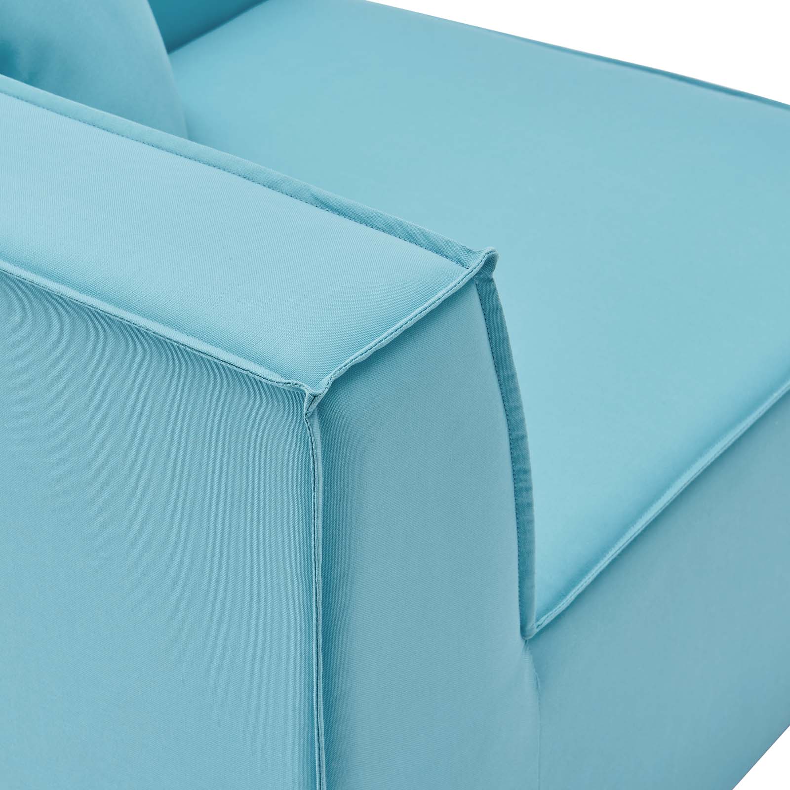 Saybrook Modern All-Weather 10-Piece Outdoor Sectional Sofa Set for a Relaxing Patio Retreat
