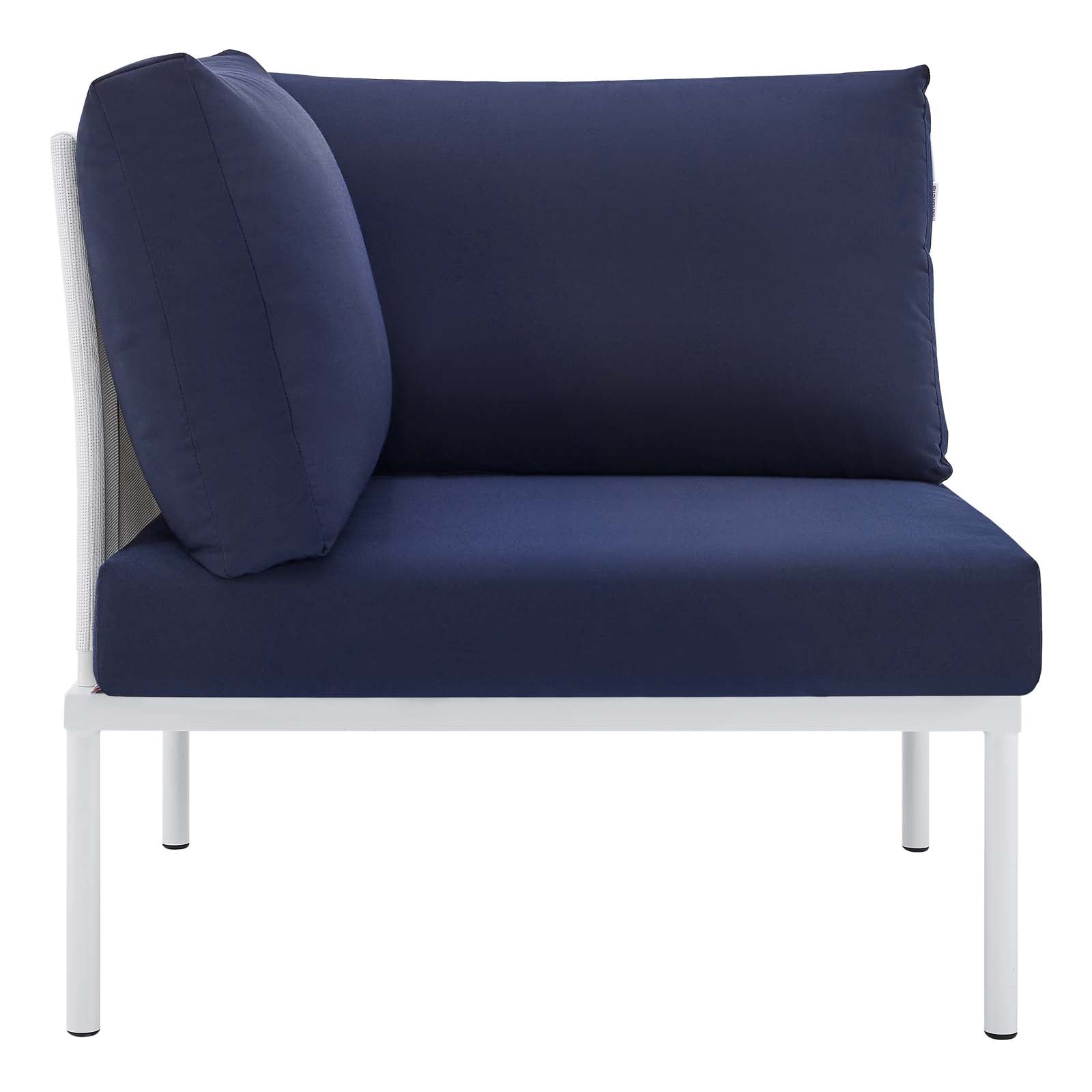 Harmony All-Weather Outdoor Patio Corner Chair with Comfortable Sunbrella® Cushions