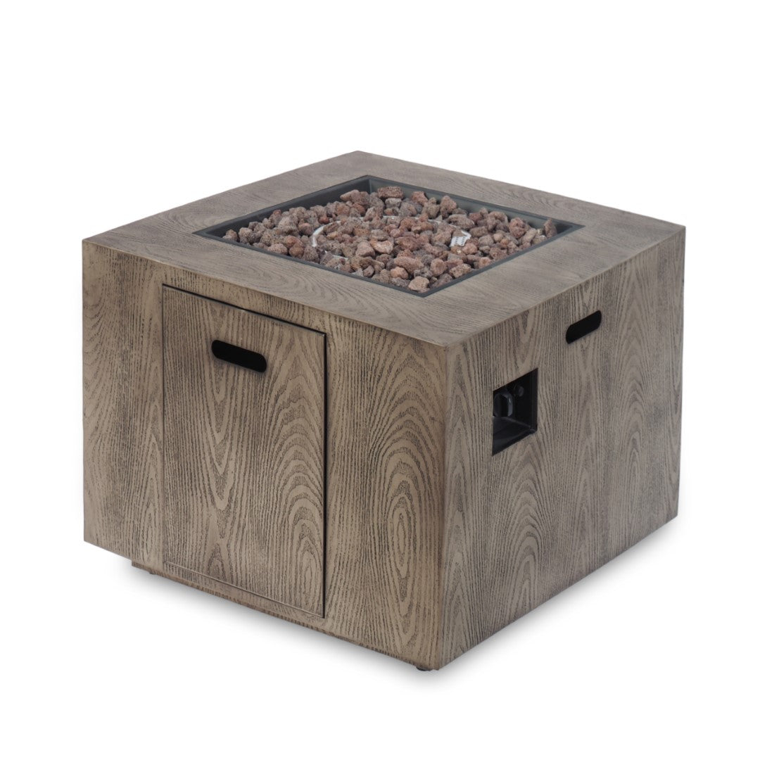 Christopher Knight Home® Wellington 33-Inch Square 50,000 BTU Propane Fire Pit