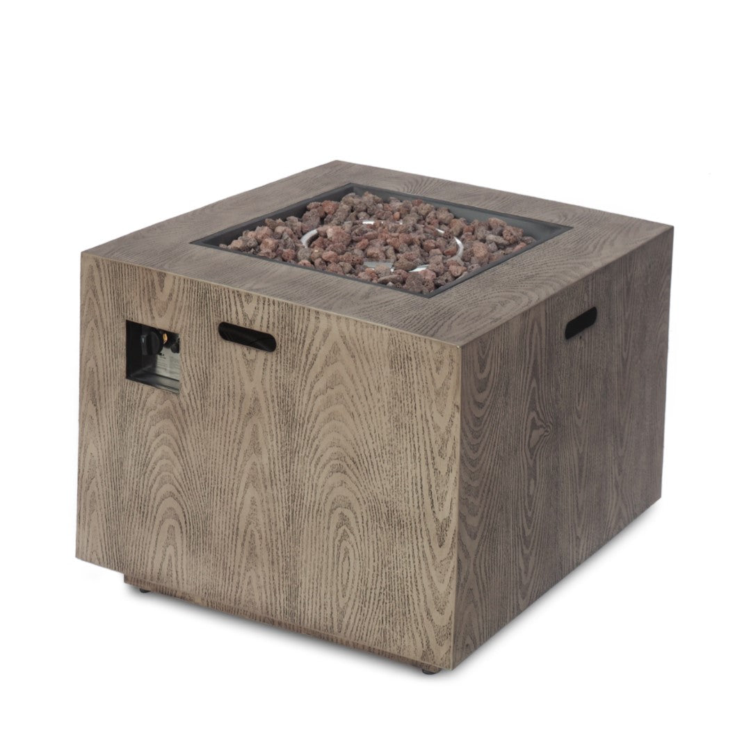 Christopher Knight Home® Wellington 33-Inch Square 50,000 BTU Propane Fire Pit