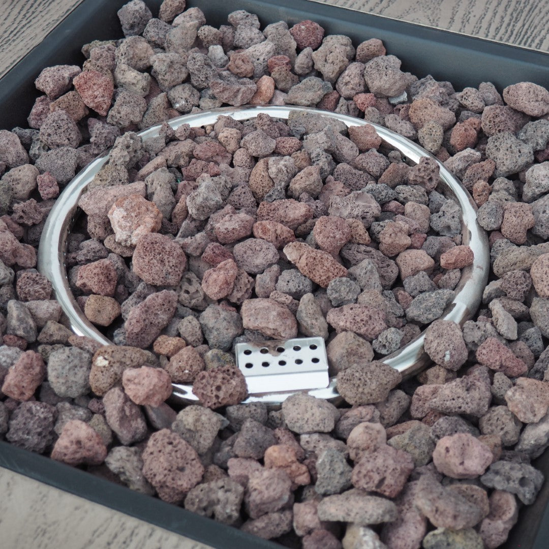 Christopher Knight Home® Wellington 33-Inch Square 50,000 BTU Propane Fire Pit