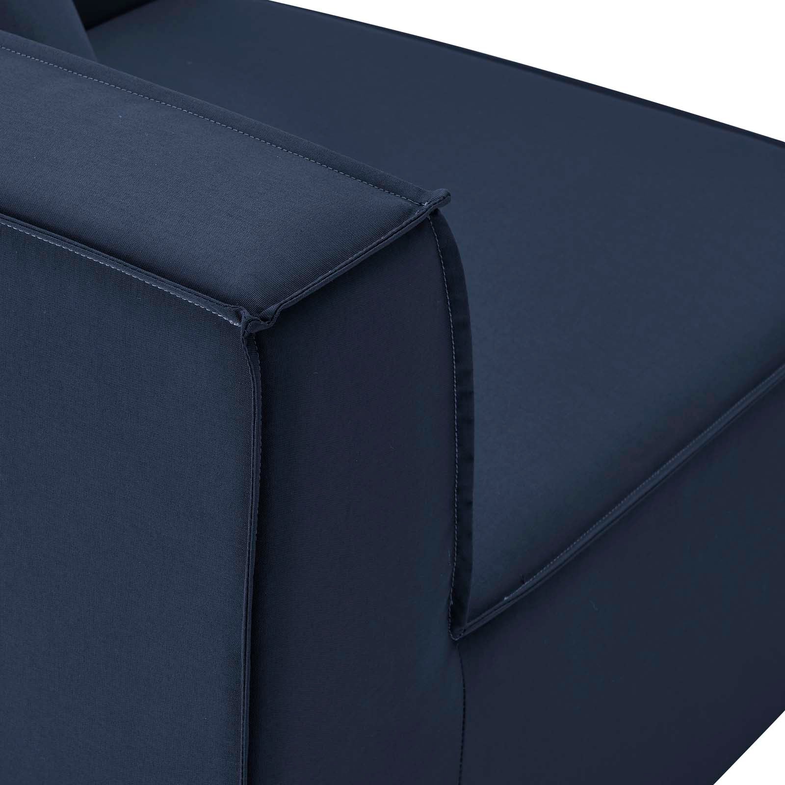 Saybrook Modern All-Weather 10-Piece Outdoor Sectional Sofa Set for a Relaxing Patio Retreat