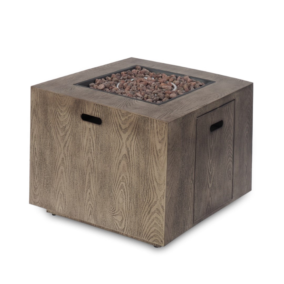 Christopher Knight Home® Wellington 33-Inch Square 50,000 BTU Propane Fire Pit