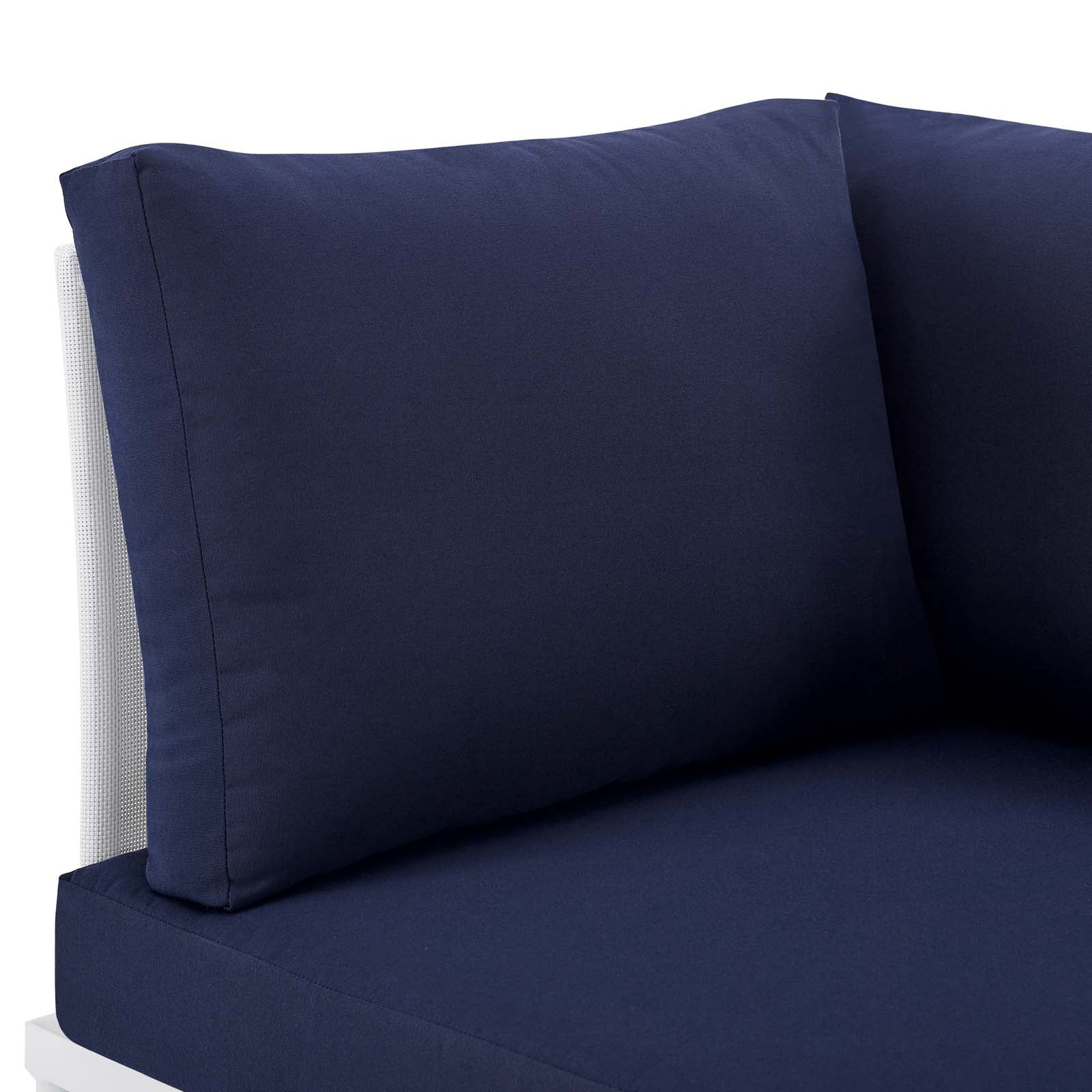 Harmony All-Weather Outdoor Patio Corner Chair with Comfortable Sunbrella® Cushions