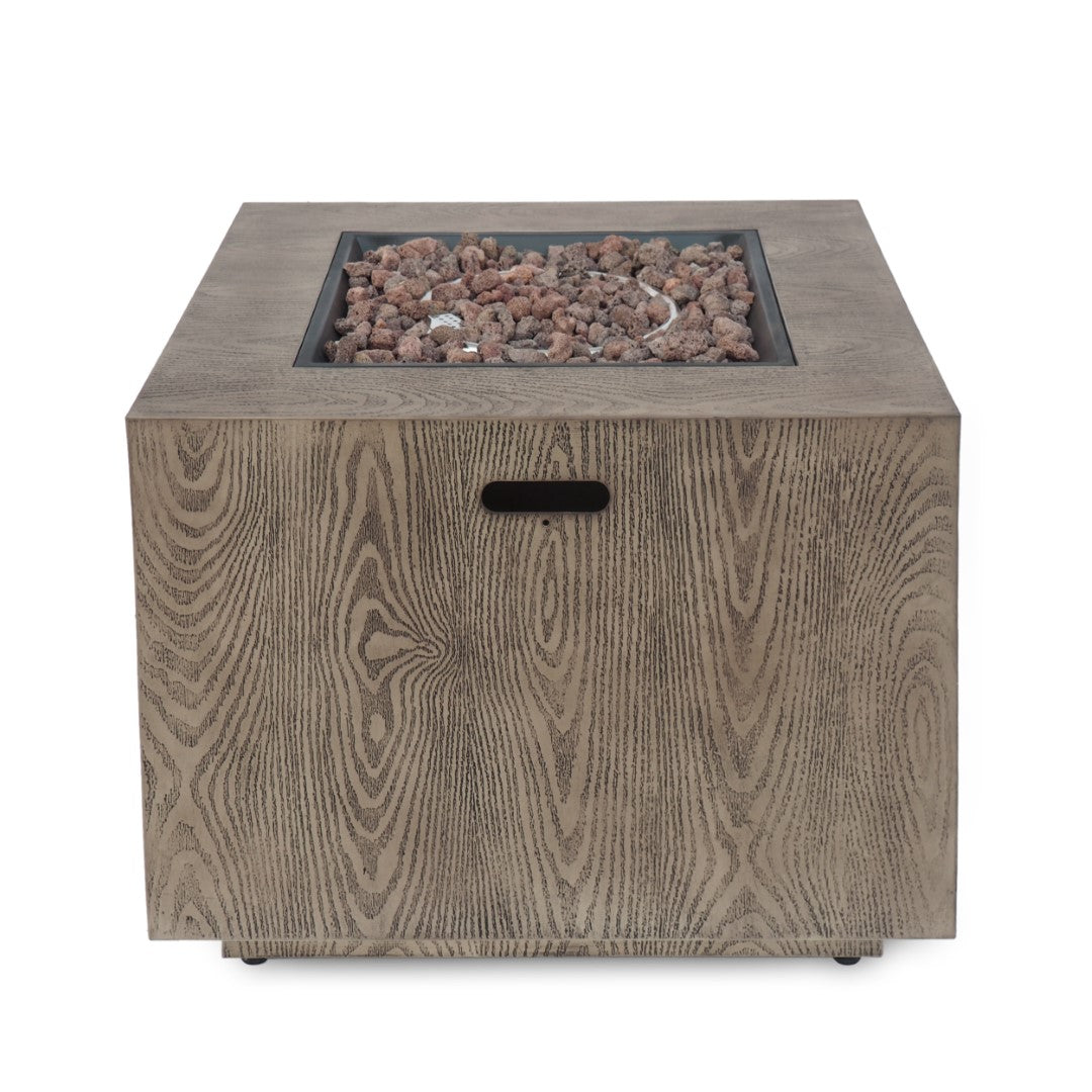 Christopher Knight Home® Wellington 33-Inch Square 50,000 BTU Propane Fire Pit