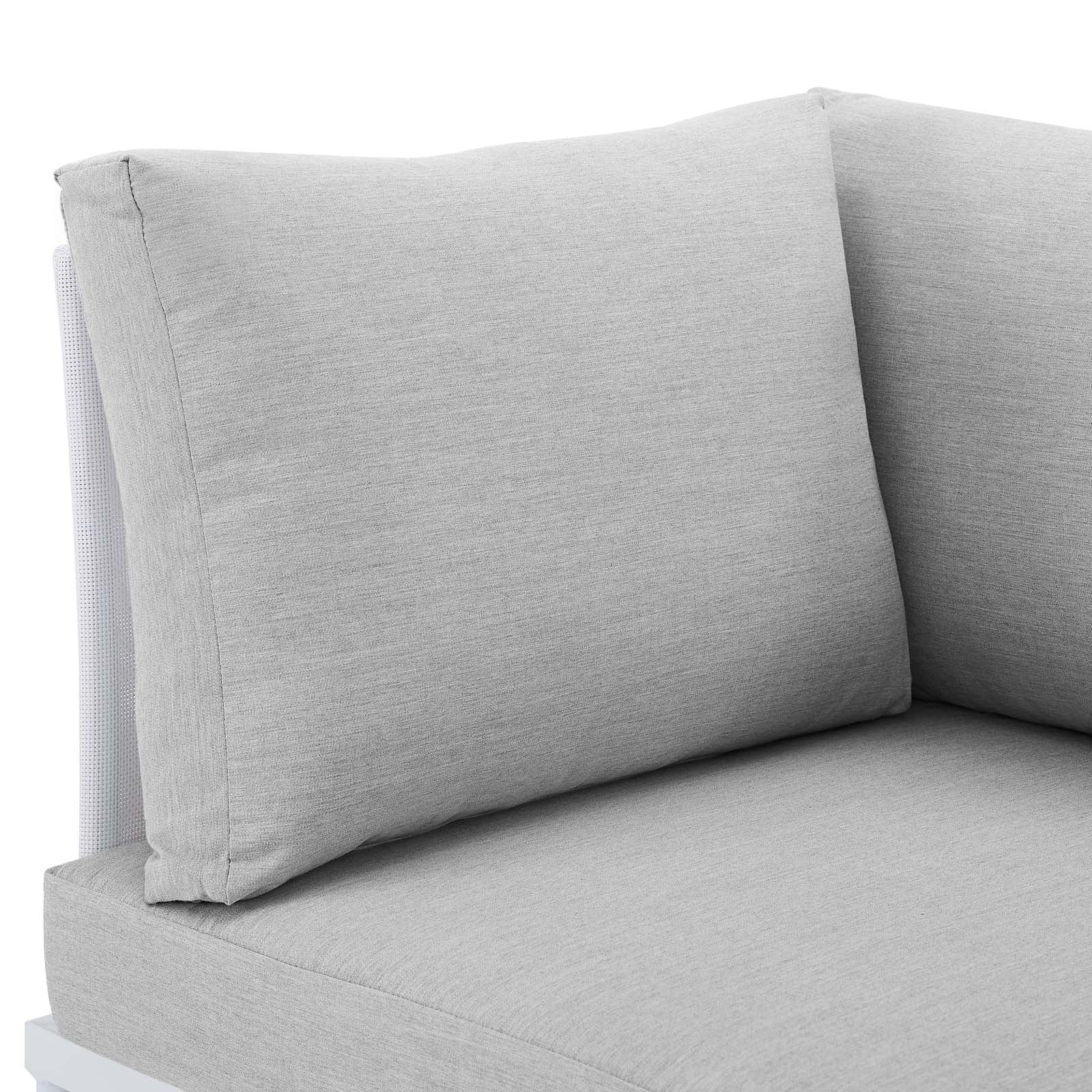 Harmony All-Weather Outdoor Patio Corner Chair with Comfortable Sunbrella® Cushions