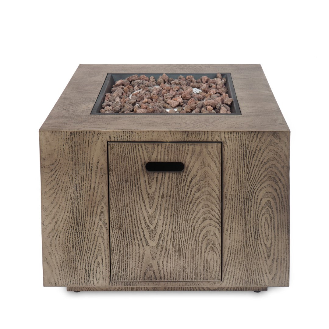 Christopher Knight Home® Wellington 33-Inch Square 50,000 BTU Propane Fire Pit