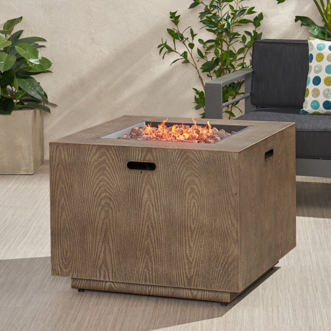 Christopher Knight Home® Wellington 33 Square Fire Pit - 50,000 BTU
