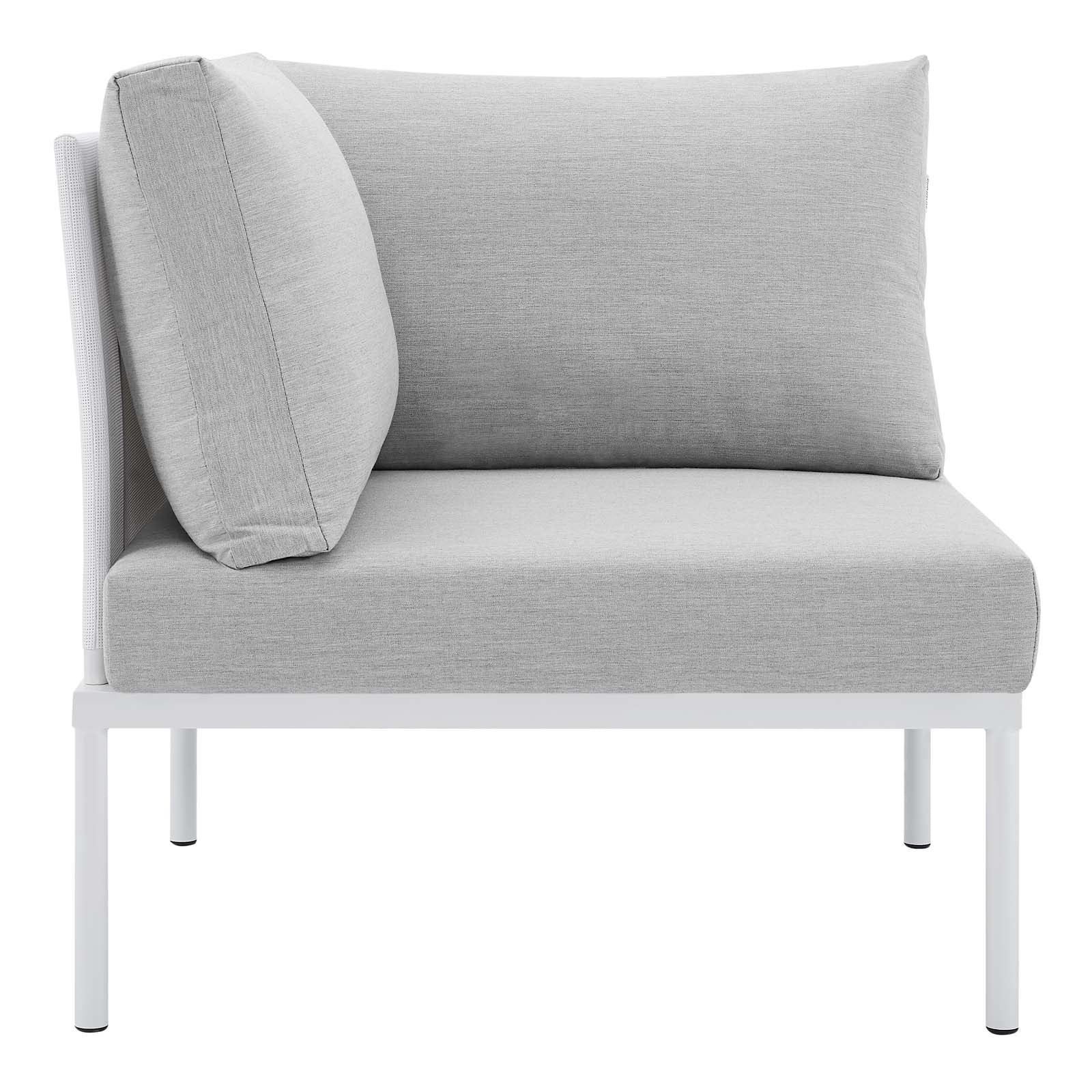 Harmony All-Weather Outdoor Patio Corner Chair with Comfortable Sunbrella® Cushions