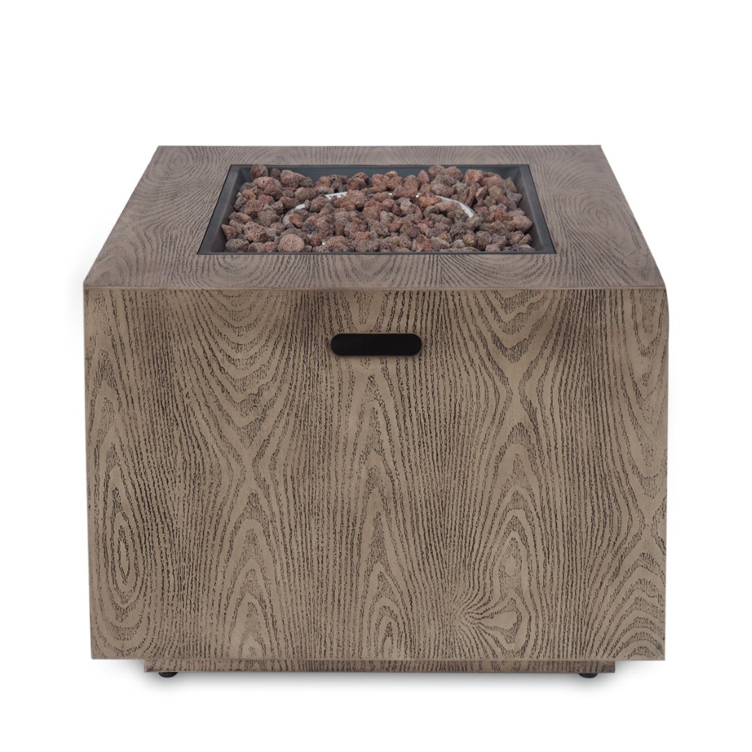 Christopher Knight Home® Wellington 33-Inch Square 50,000 BTU Propane Fire Pit