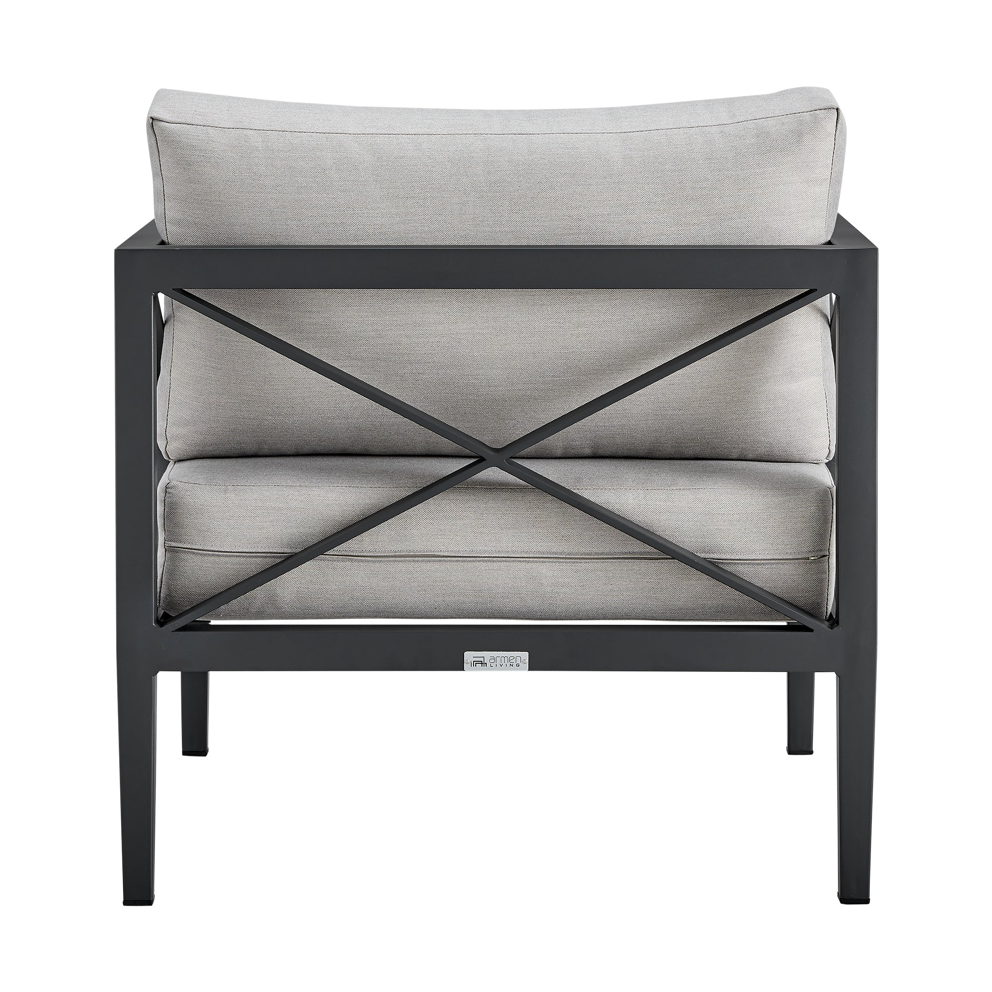 Sonoma 4-Piece Outdoor Conversation Set - Durable Aluminum Frame & Waterproof Comfort Cushions