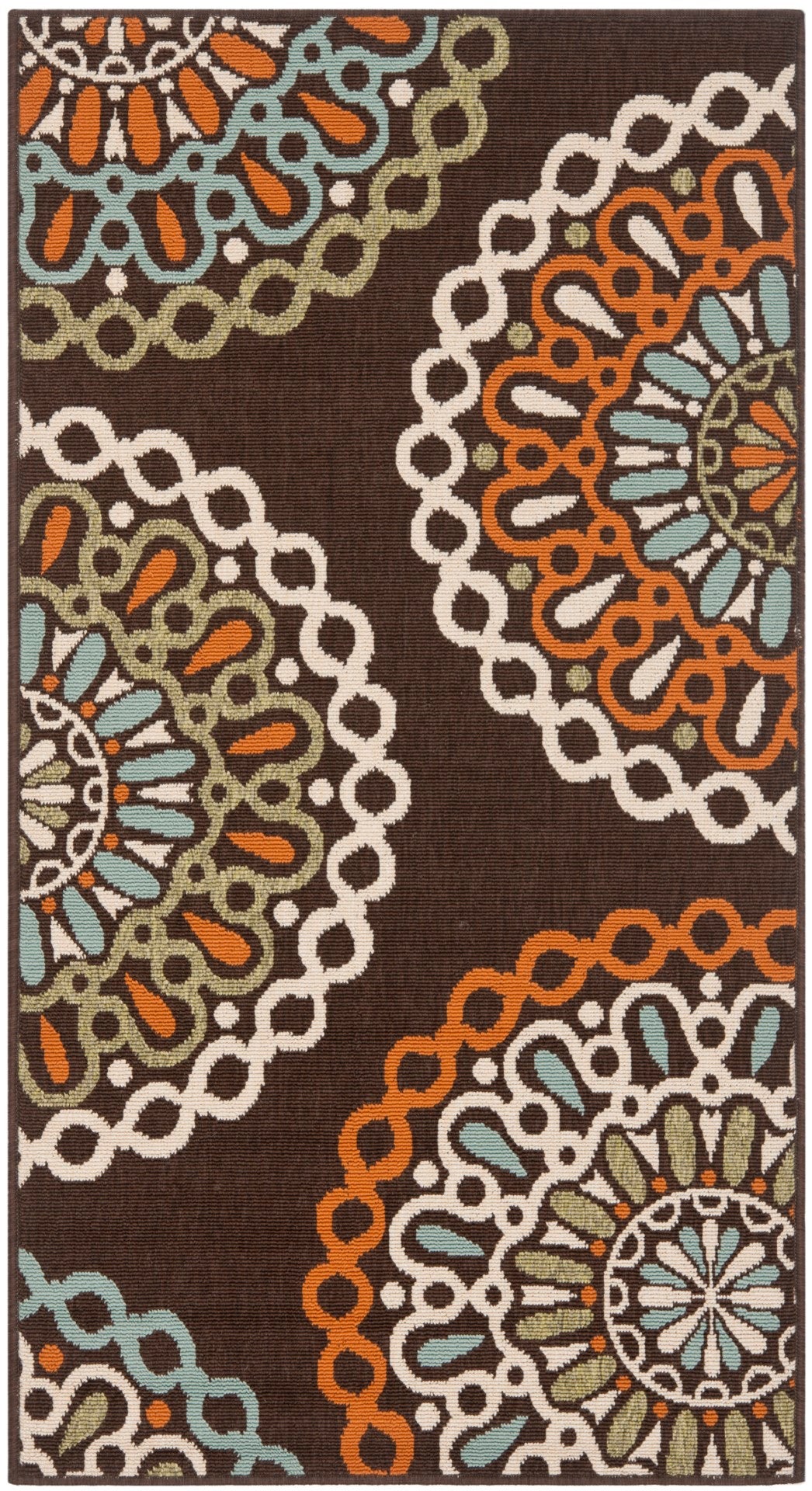 Stylish and Comfortable Power - Loomed Veranda Outdoor Rug Made of Durable Polypropylene