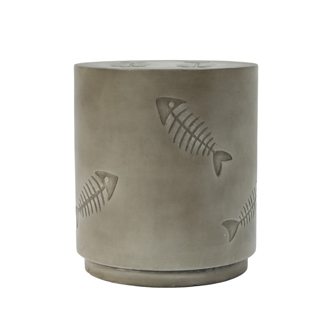 Christopher Knight Home® 16'' Durable & Weatherproof Side Table with Fish Pattern