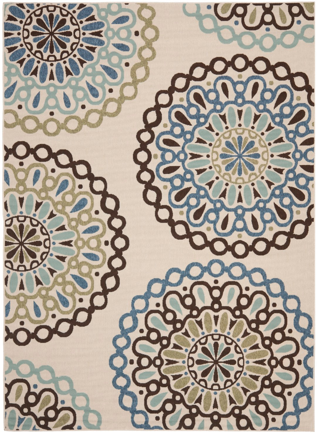 Stylish and Comfortable Power - Loomed Veranda Outdoor Rug Made of Durable Polypropylene