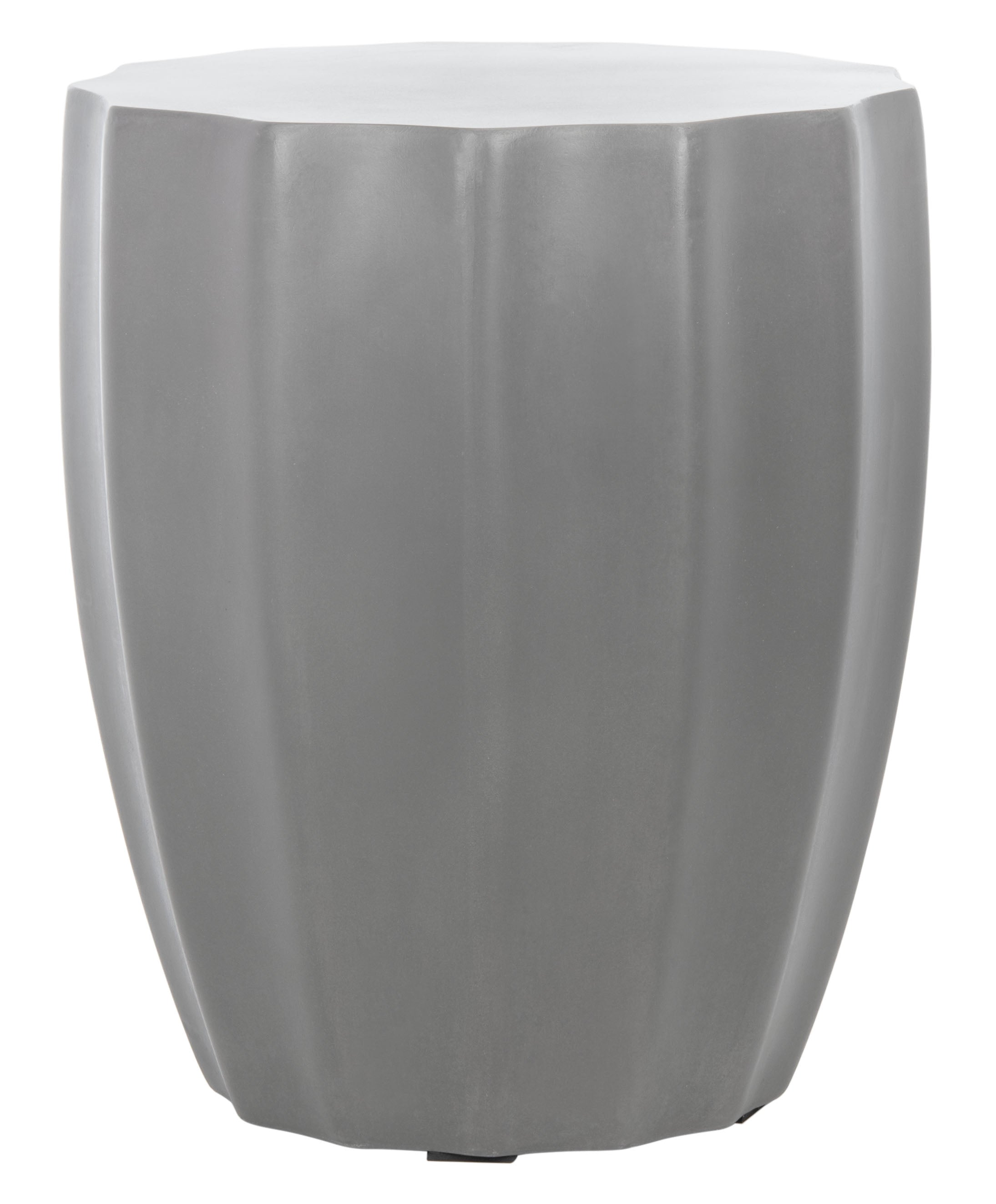 Jaslyn Stylish and Durable Modern Concrete Accent Table for Both Indoor and Outdoor Decor with a Distinctive Design