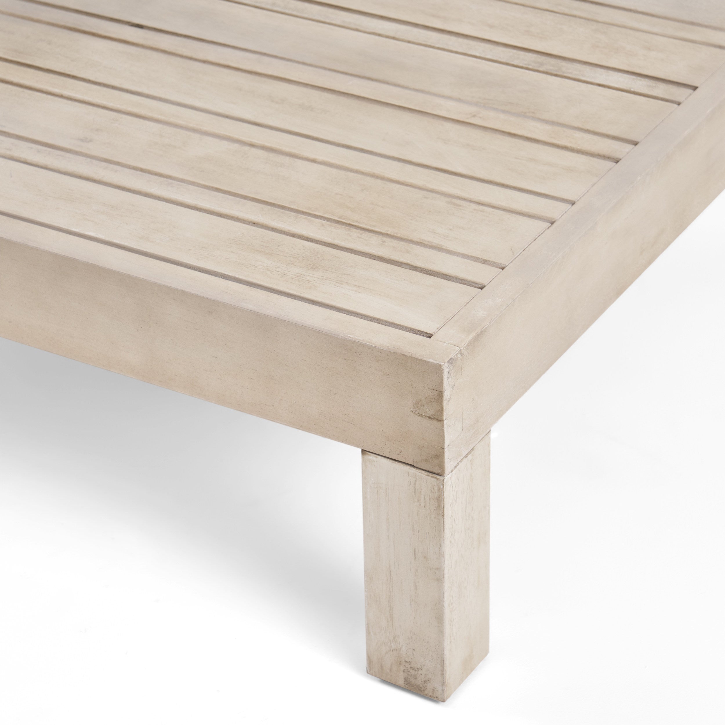 Christopher Knight Home® Brava Weather-Resistant Acacia Wood Modern Outdoor Coffee Table - Assembly Needed