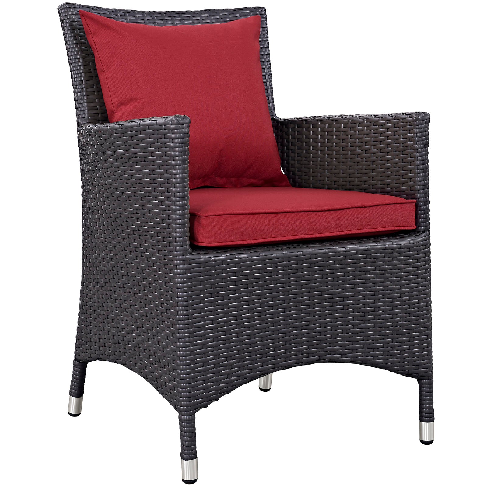 Convene 7-Piece All-Weather Outdoor Dining Set with Stylish Rattan and Durable Cushions