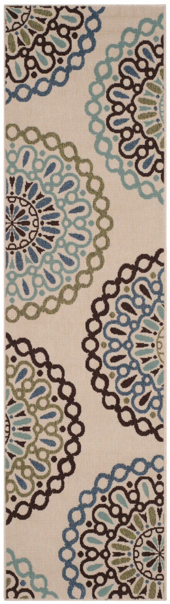 Stylish and Comfortable Power - Loomed Veranda Outdoor Rug Made of Durable Polypropylene