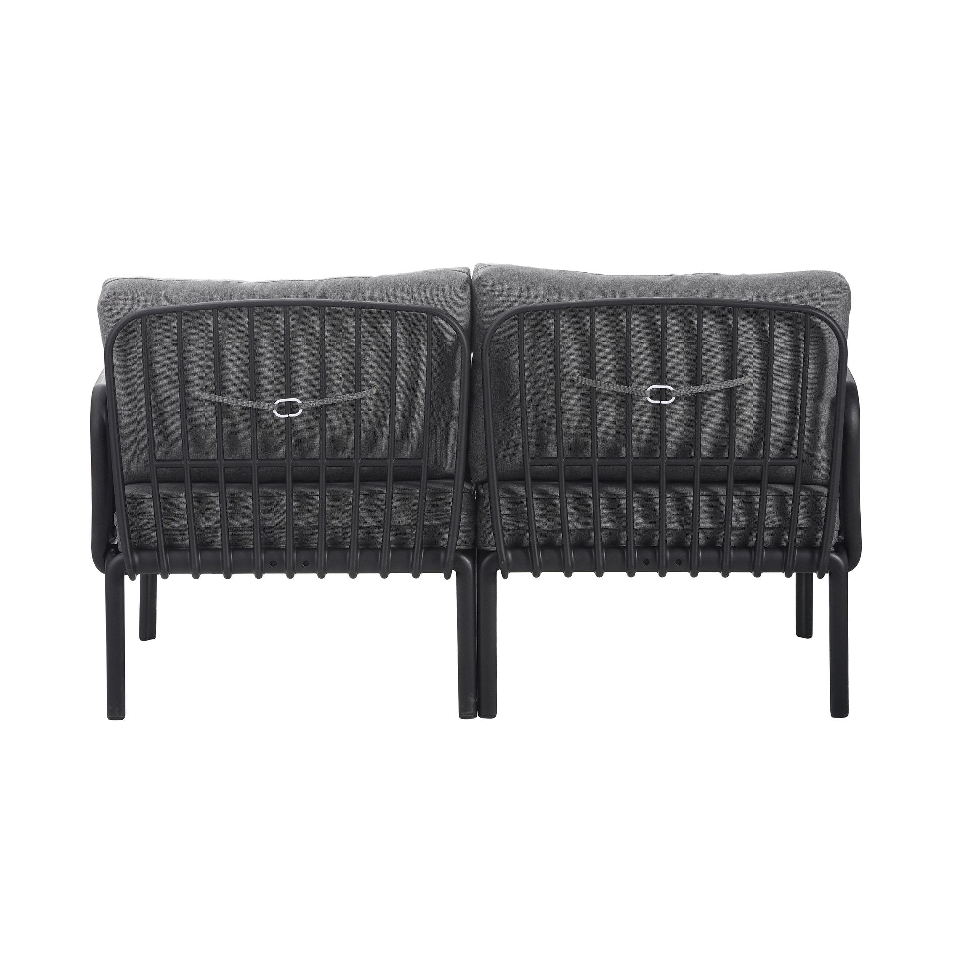 Christopher Knight Home® High - Quality 3 Piece Patio Conversation Set: Modern Outdoor Sectional with Plush Thick Cushions and Square - Shaped Coffee Table for Relaxation