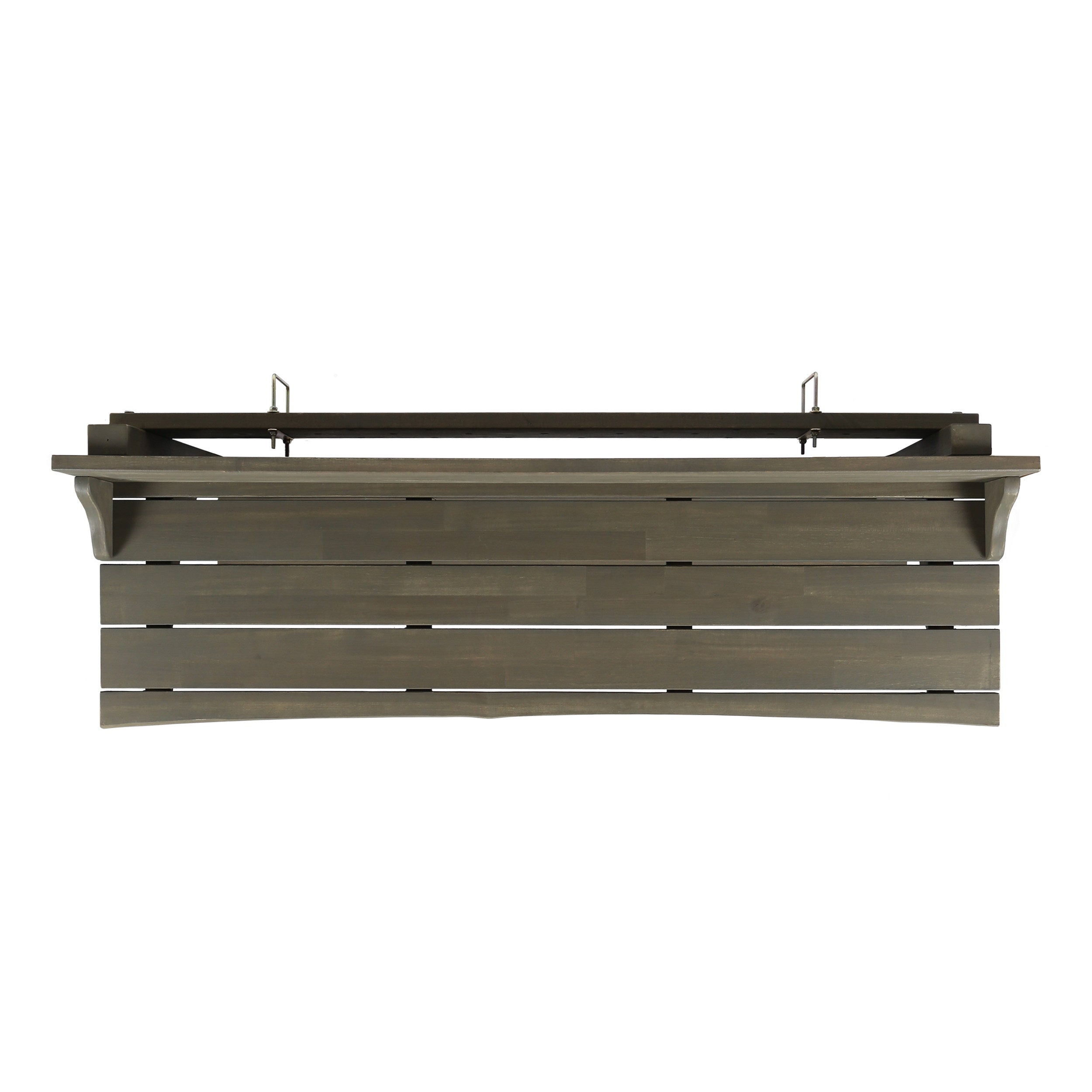 Christopher Knight Home® Caribbean-Style Grey Outdoor Acacia Wood Balcony Bar Table