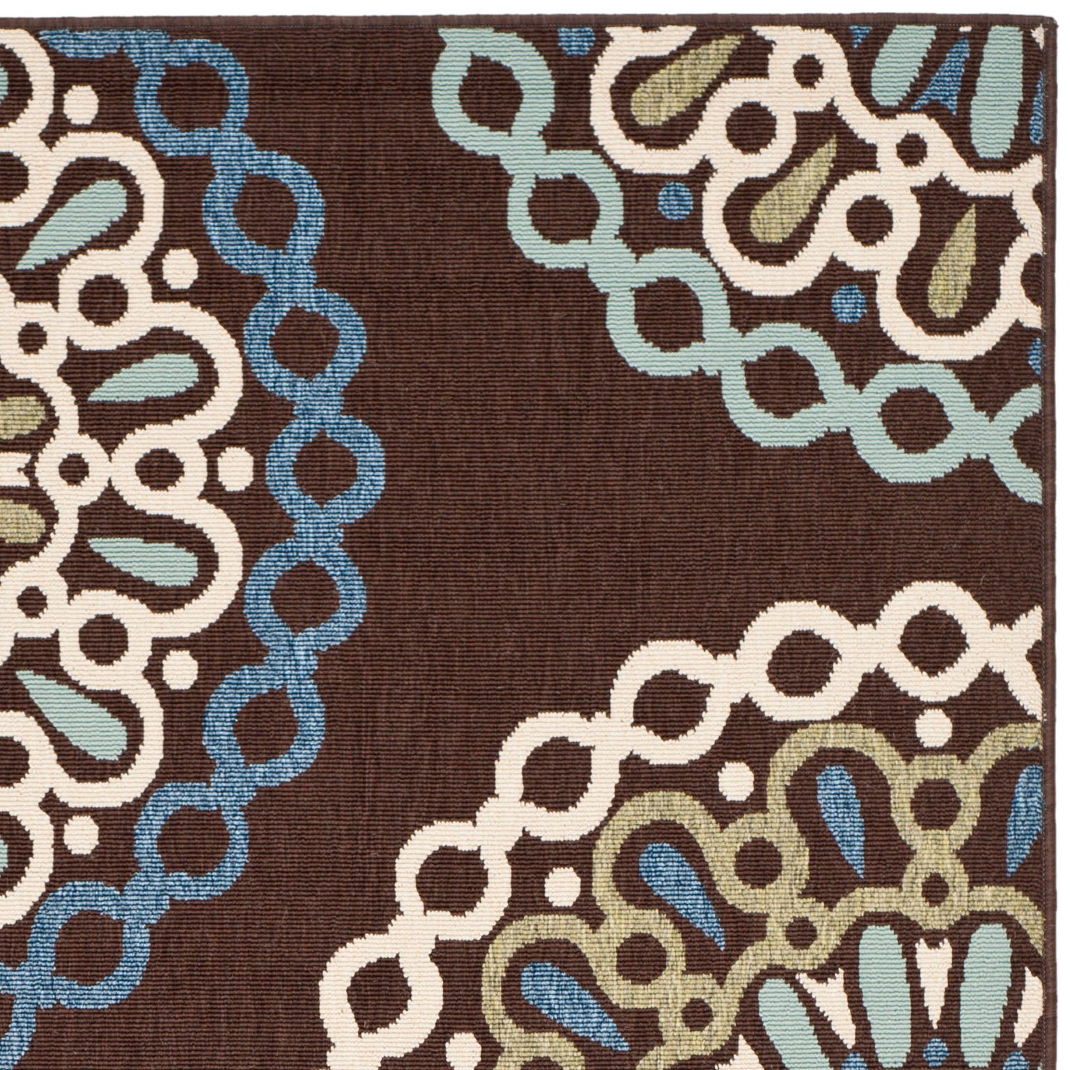 Stylish and Comfortable Power - Loomed Veranda Outdoor Rug Made of Durable Polypropylene