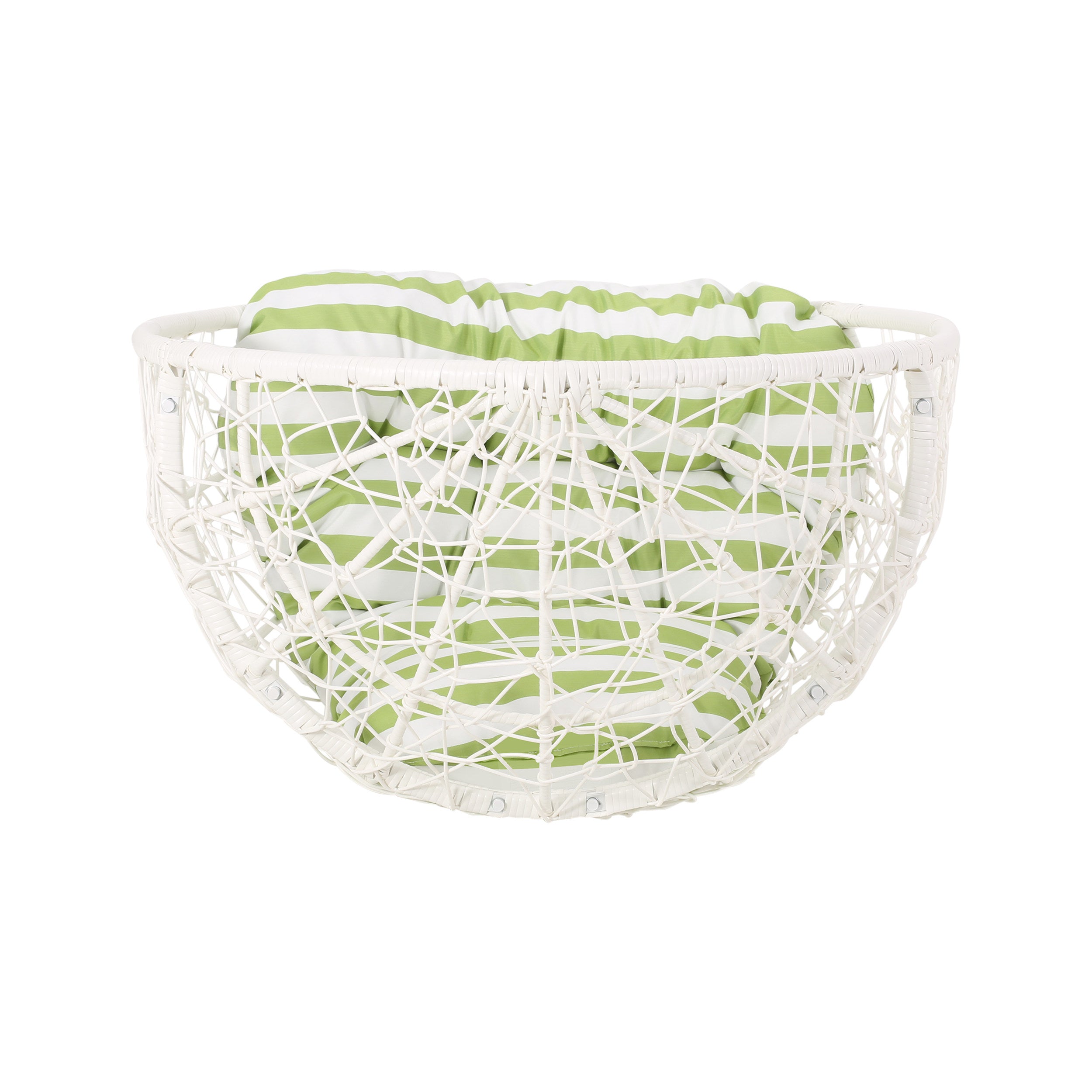 Christopher Knight Home® Stylish Gianni Teardrop-shaped Outdoor Wicker Chair with Comfortable Cushion - A Perfect Seating Option for Outdoor Spaces