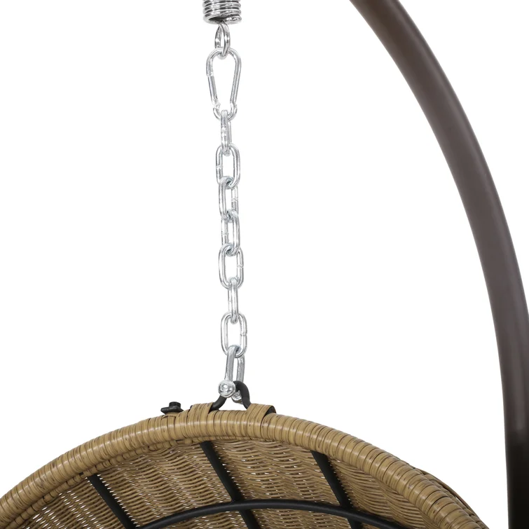 Christopher Knight Home® Malia Outdoor Hanging Chair Set for Stylish and Comfortable Relaxation