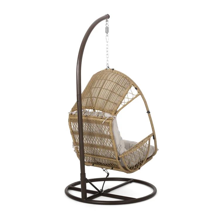 Christopher Knight Home® Malia Outdoor Hanging Chair Set for Stylish and Comfortable Relaxation