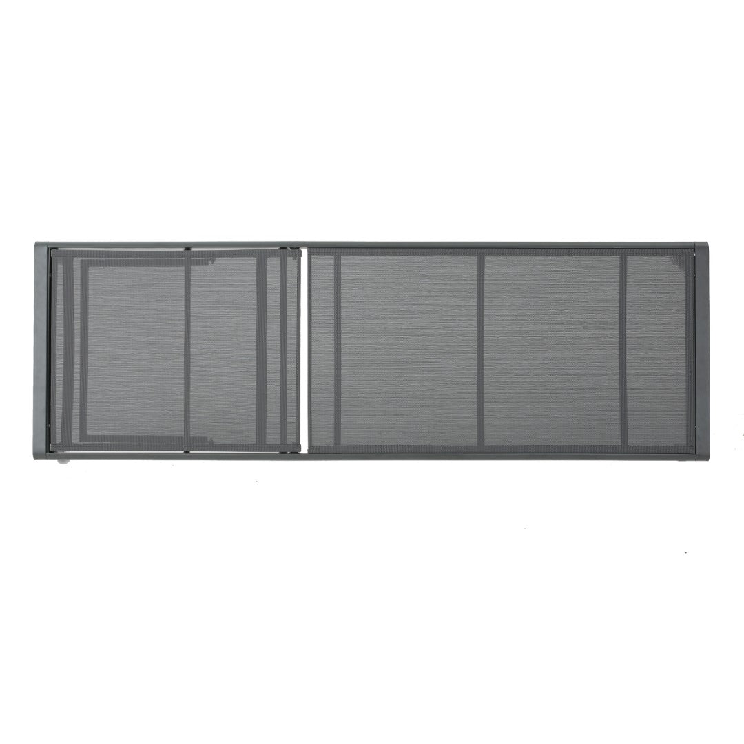 Christopher Knight Home® Grey Outdoor Aluminum Chaise Lounge with Mesh Seat - Cape Coral Style