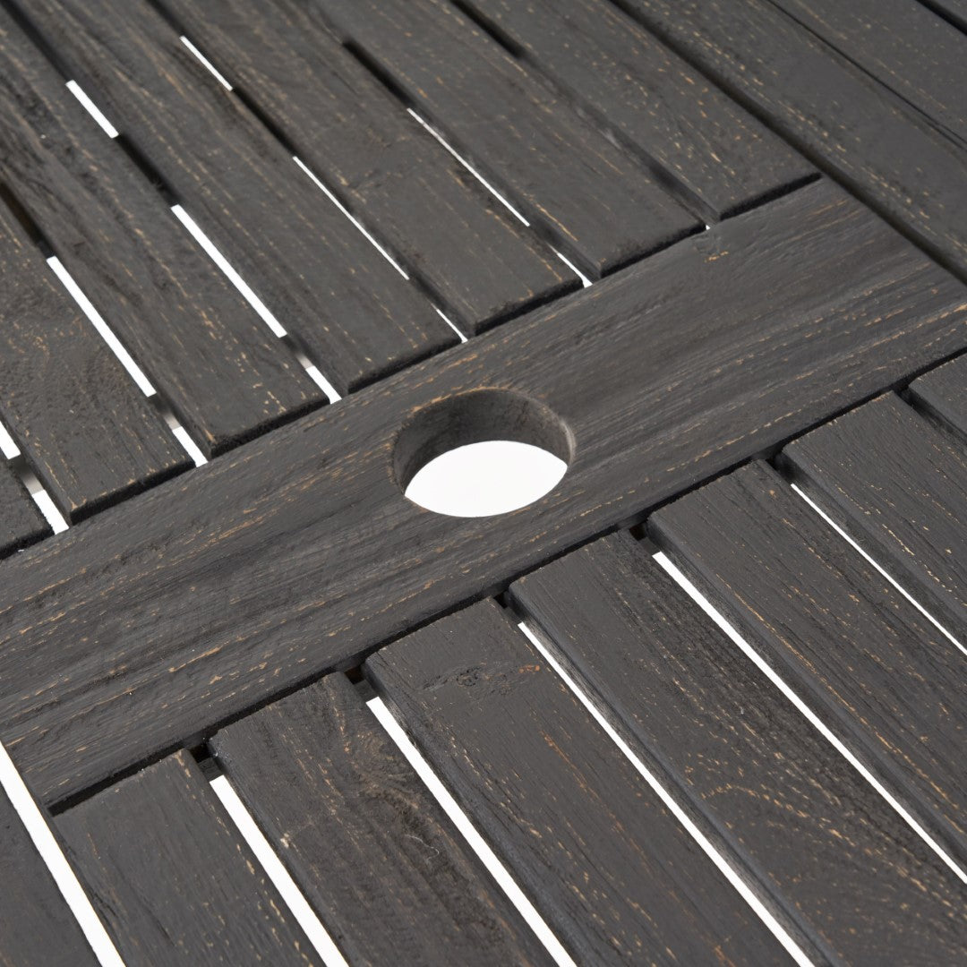 Christopher Knight Home® Dark Gray Expandable Acacia Wood Outdoor Dining Table