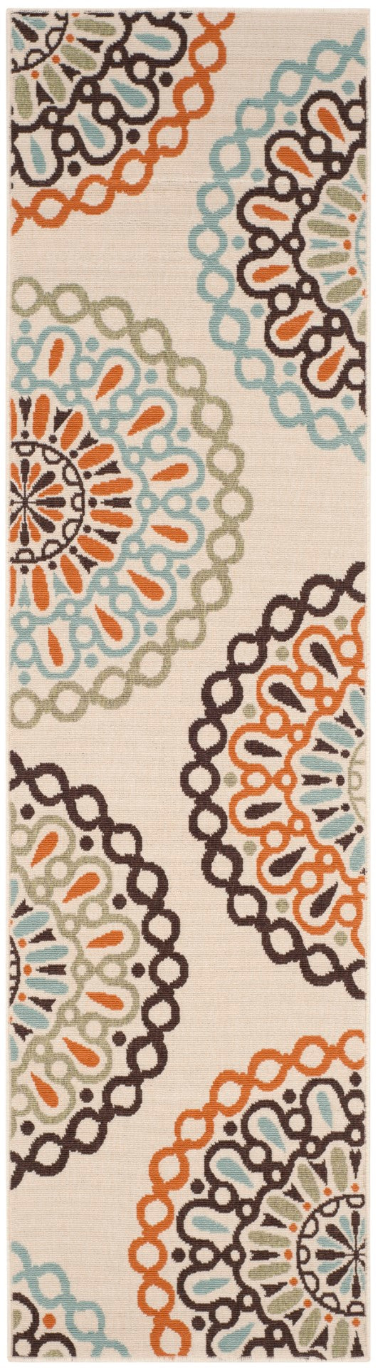 Stylish and Comfortable Power - Loomed Veranda Outdoor Rug Made of Durable Polypropylene