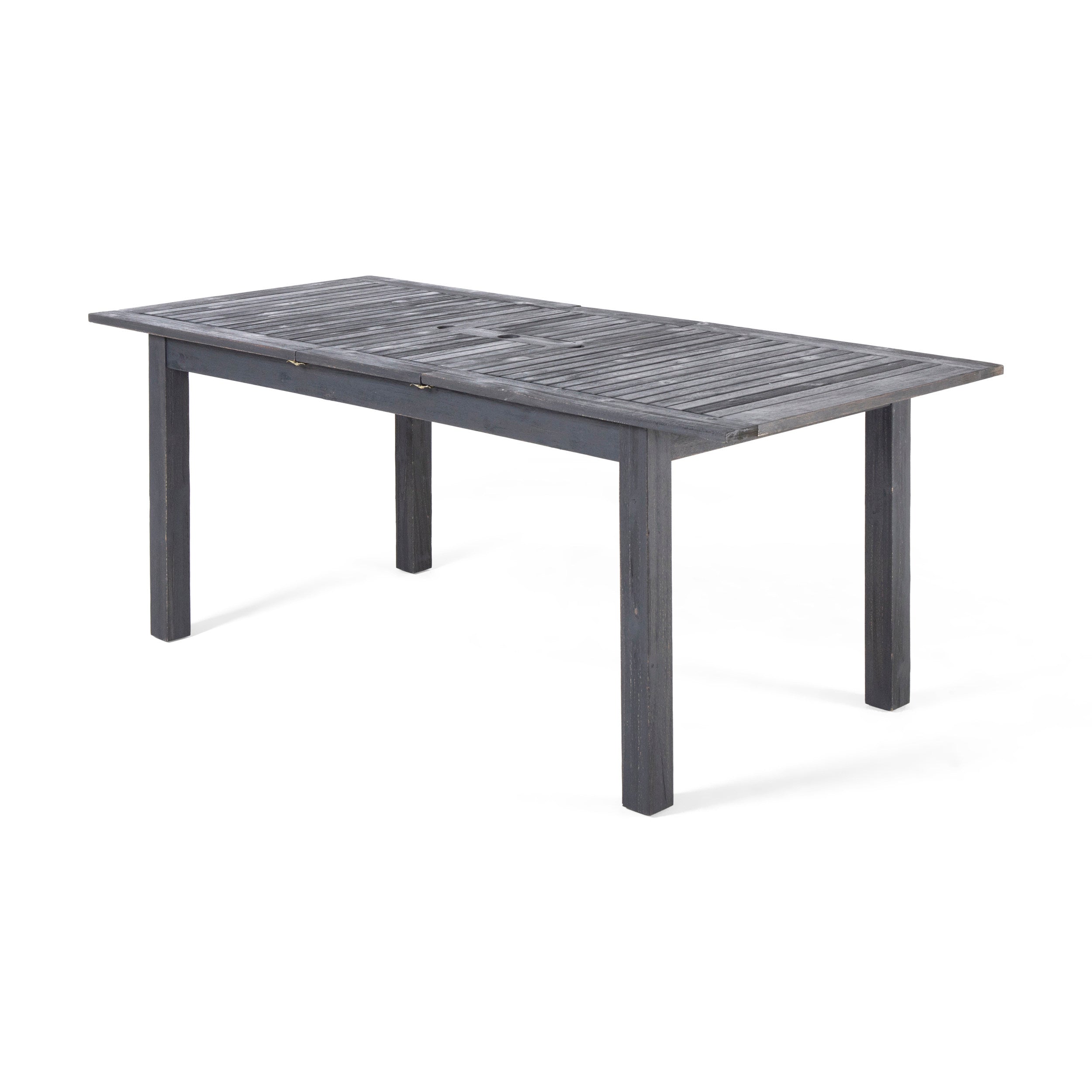 Christopher Knight Home® Dark Gray Expandable Acacia Wood Outdoor Dining Table
