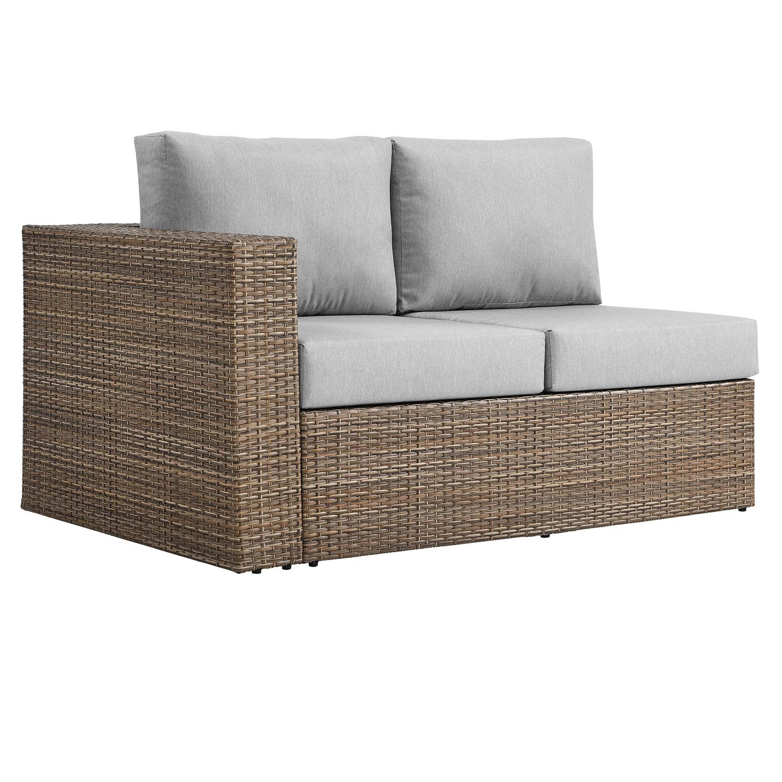 Convene Stylish All-Weather Outdoor Patio Sectional Sofa Set for Contemporary Outdoor Spaces