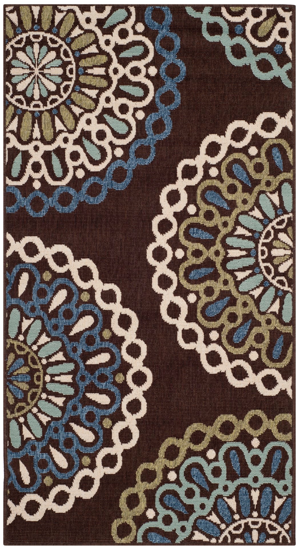 Stylish and Comfortable Power - Loomed Veranda Outdoor Rug Made of Durable Polypropylene