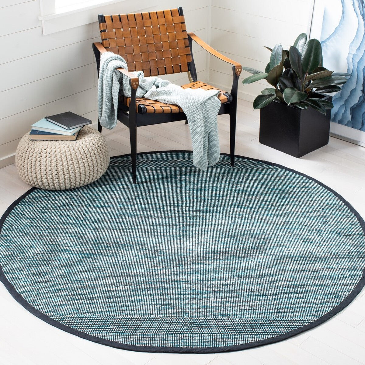 Luxurious Hand - Woven 100% Cotton Rug from India for Any Space