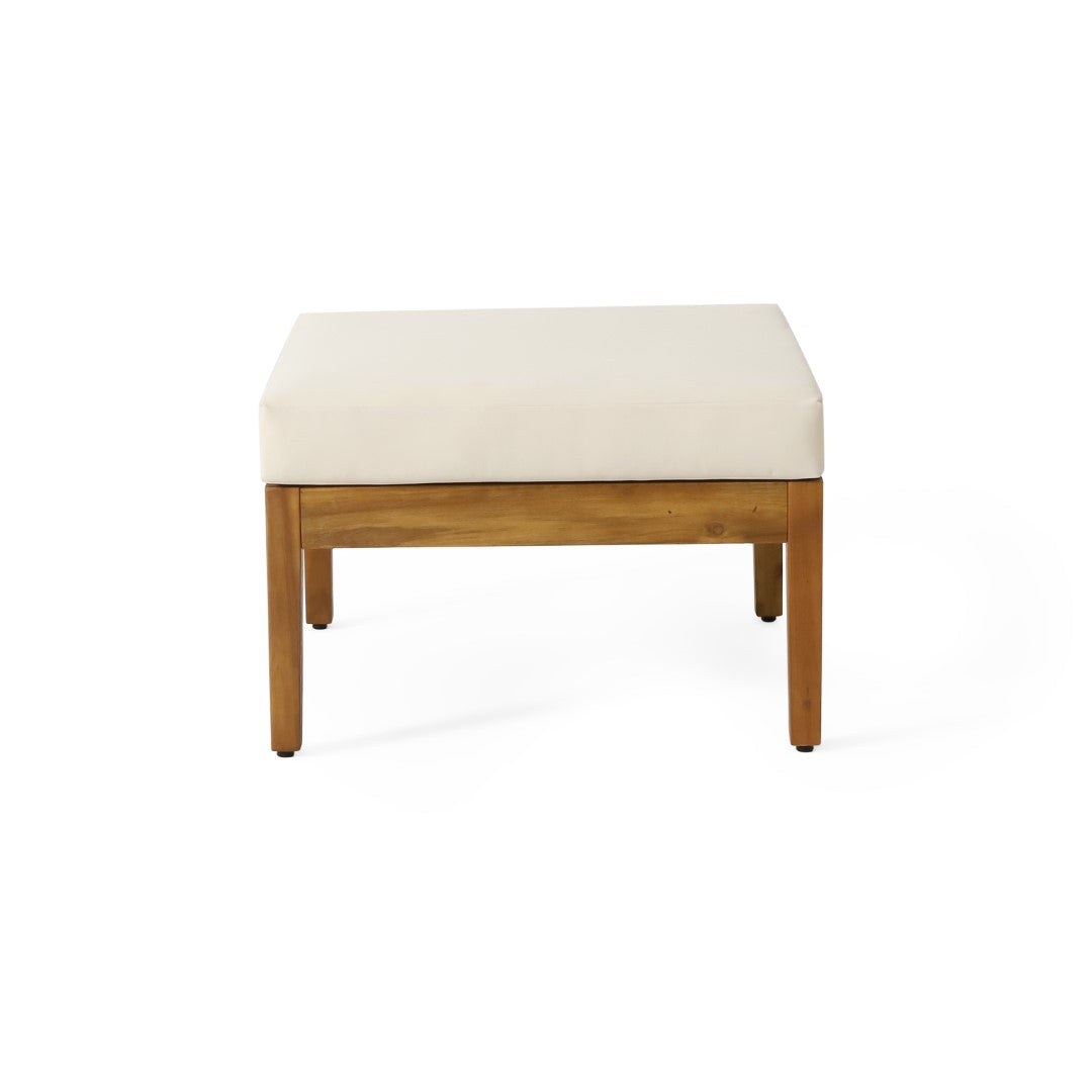 Christopher Knight Home® Brooklyn Outdoor Ottoman and Coffee Table Set for a Stylish Outdoor Living Space