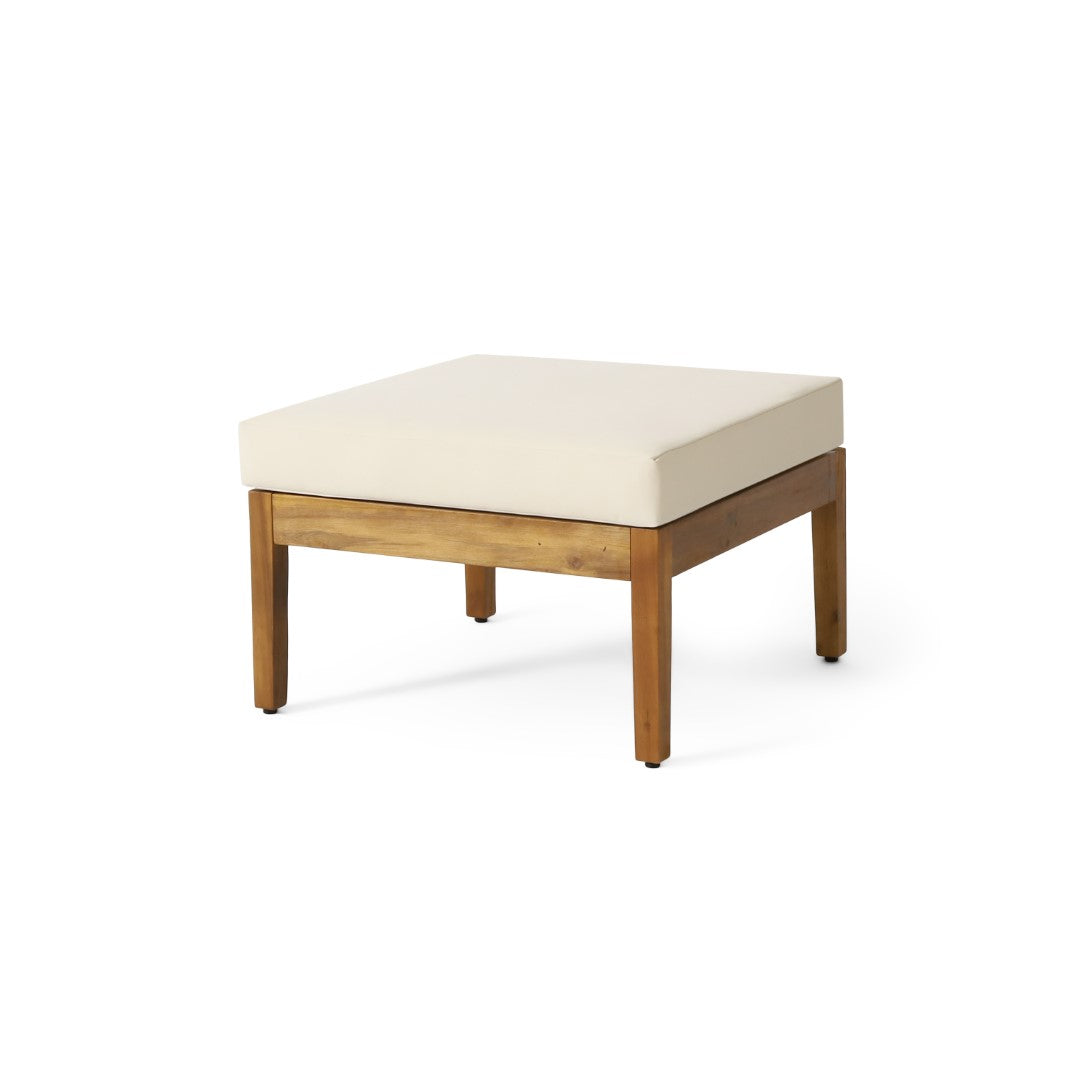 Christopher Knight Home® Brooklyn Outdoor Ottoman and Coffee Table Set for a Stylish Outdoor Living Space
