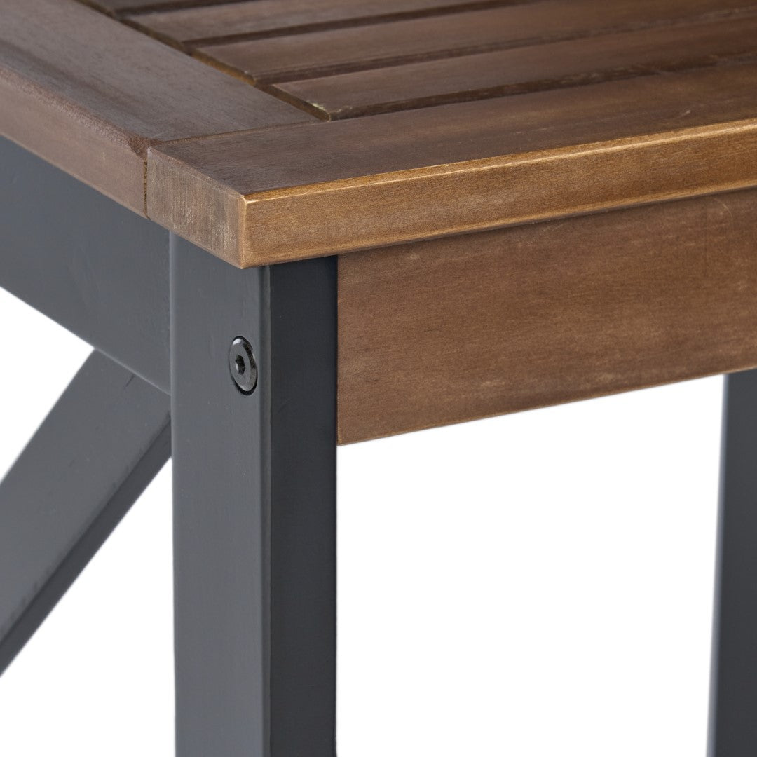 Christopher Knight Home® Stylish Two-Tone Acacia Wood Modern Farmhouse End Table
