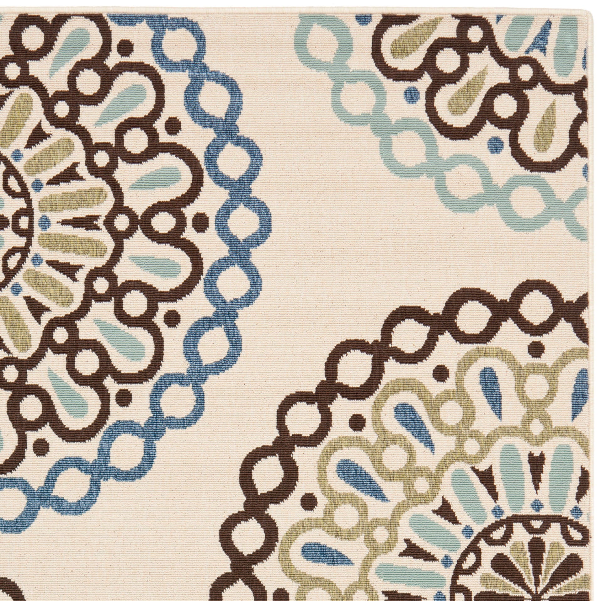 Stylish and Comfortable Power - Loomed Veranda Outdoor Rug Made of Durable Polypropylene
