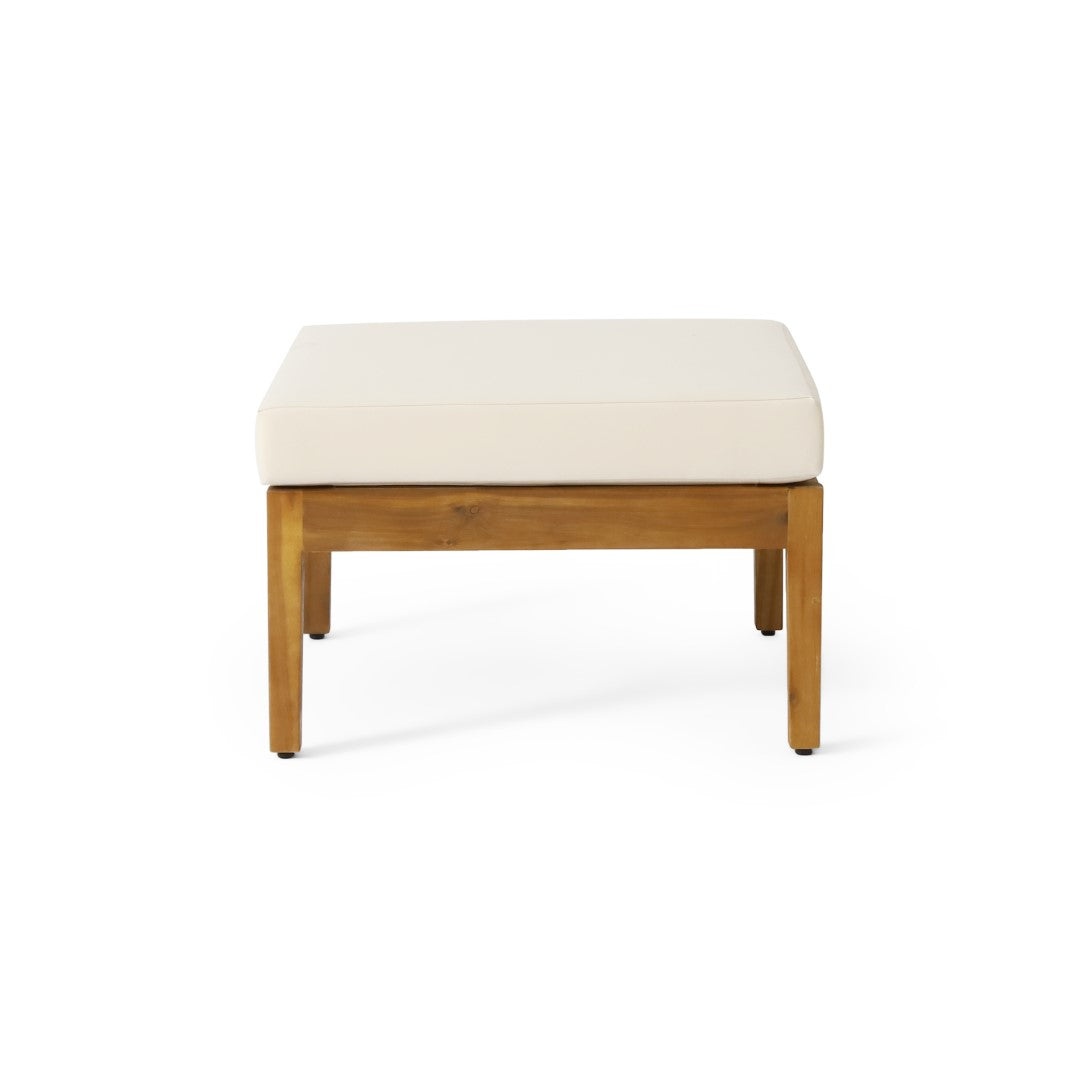 Christopher Knight Home® Brooklyn Outdoor Ottoman and Coffee Table Set for a Stylish Outdoor Living Space