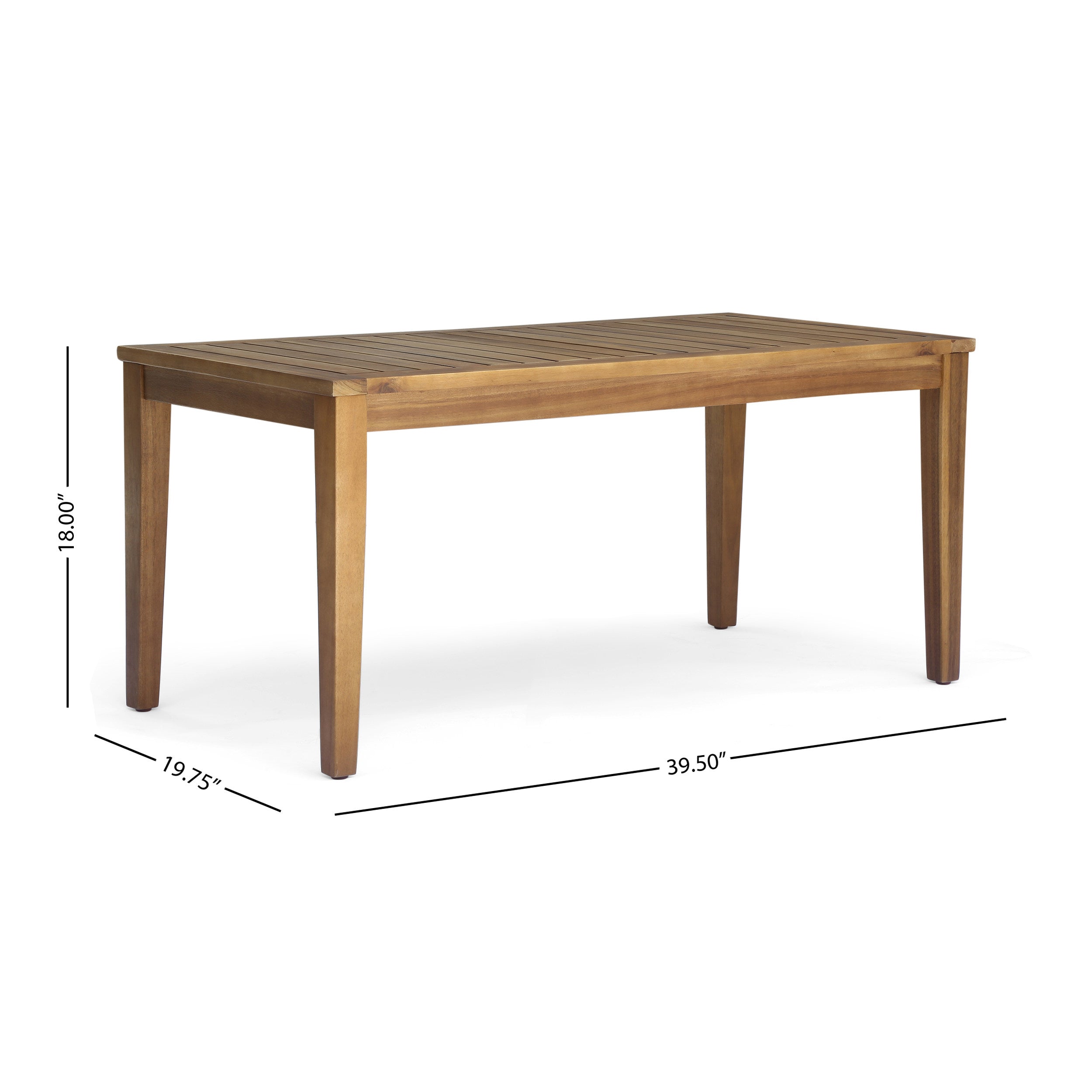 Christopher Knight Home® Newbury 4-Person Acacia Outdoor Conversation Set with Coffee Table