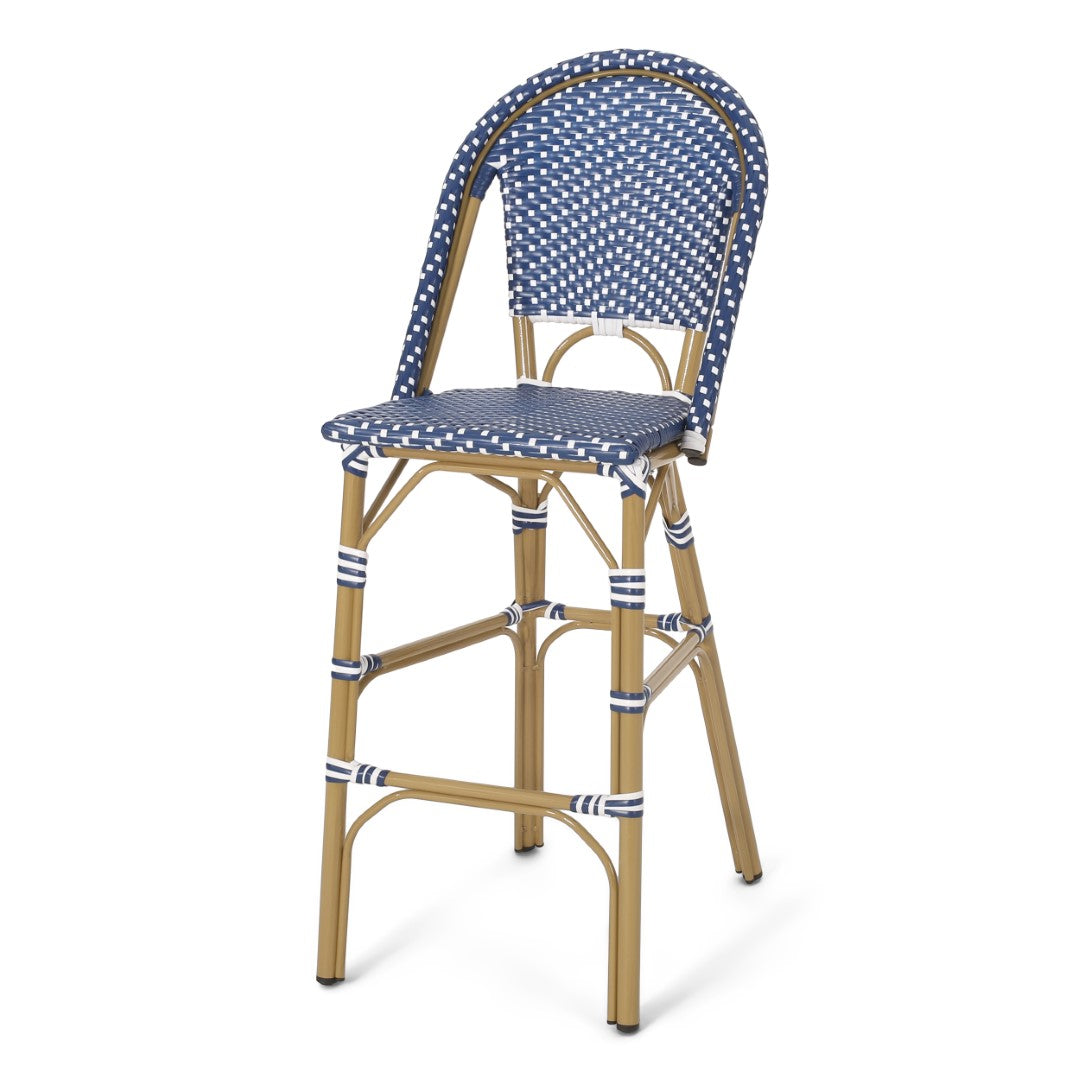 Christopher Knight Home® 2-Piece Set of French-Style Aluminum Outdoor Barstools