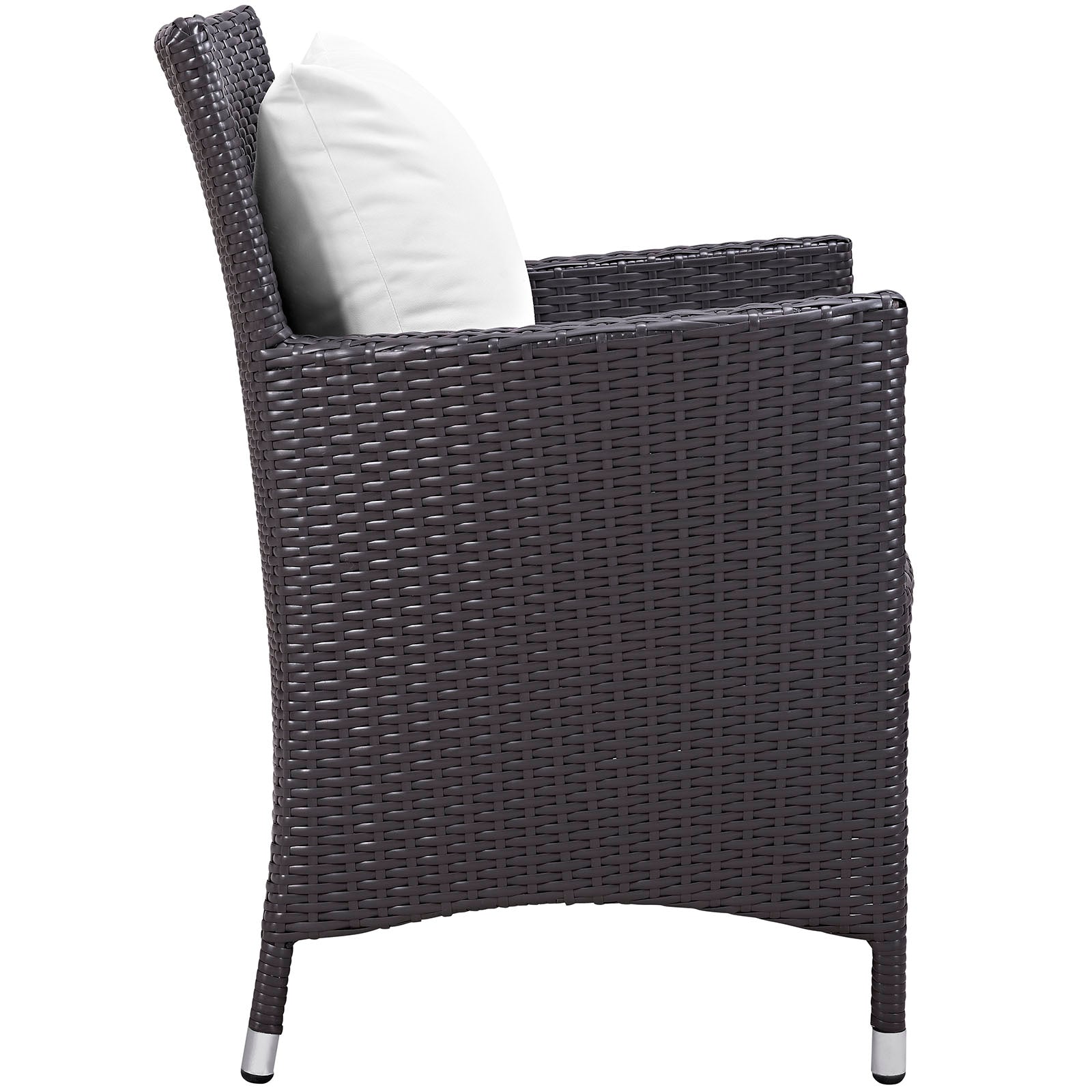 Convene 7-Piece All-Weather Outdoor Dining Set with Stylish Rattan and Durable Cushions