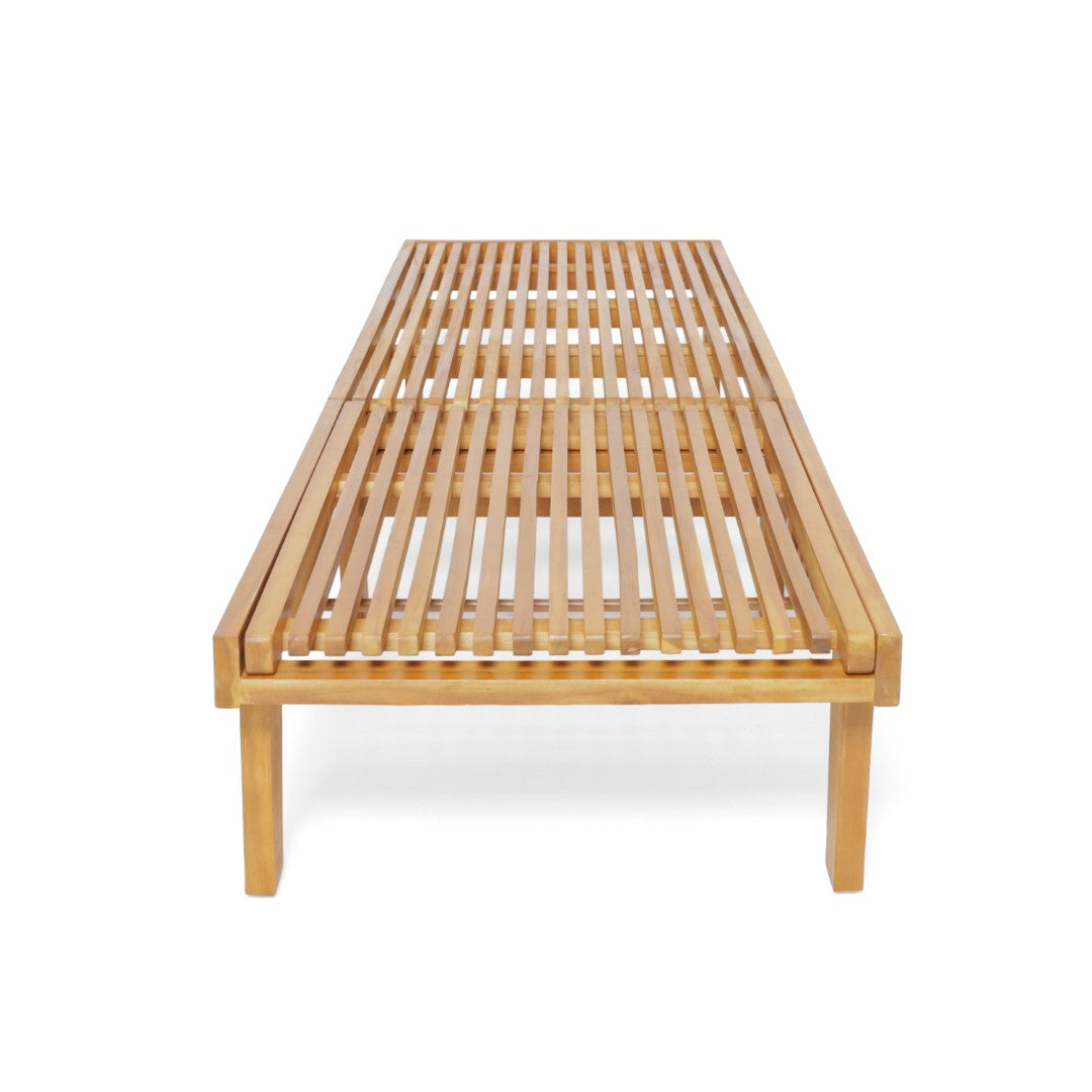 Christopher Knight Home® Nadine Adjustable Acacia Outdoor Chaise Lounge - Various Finishes