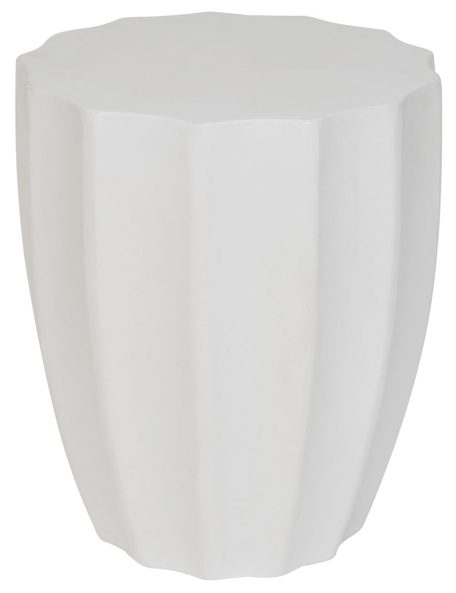 Jaslyn Stylish and Durable Modern Concrete Accent Table for Both Indoor and Outdoor Decor with a Distinctive Design