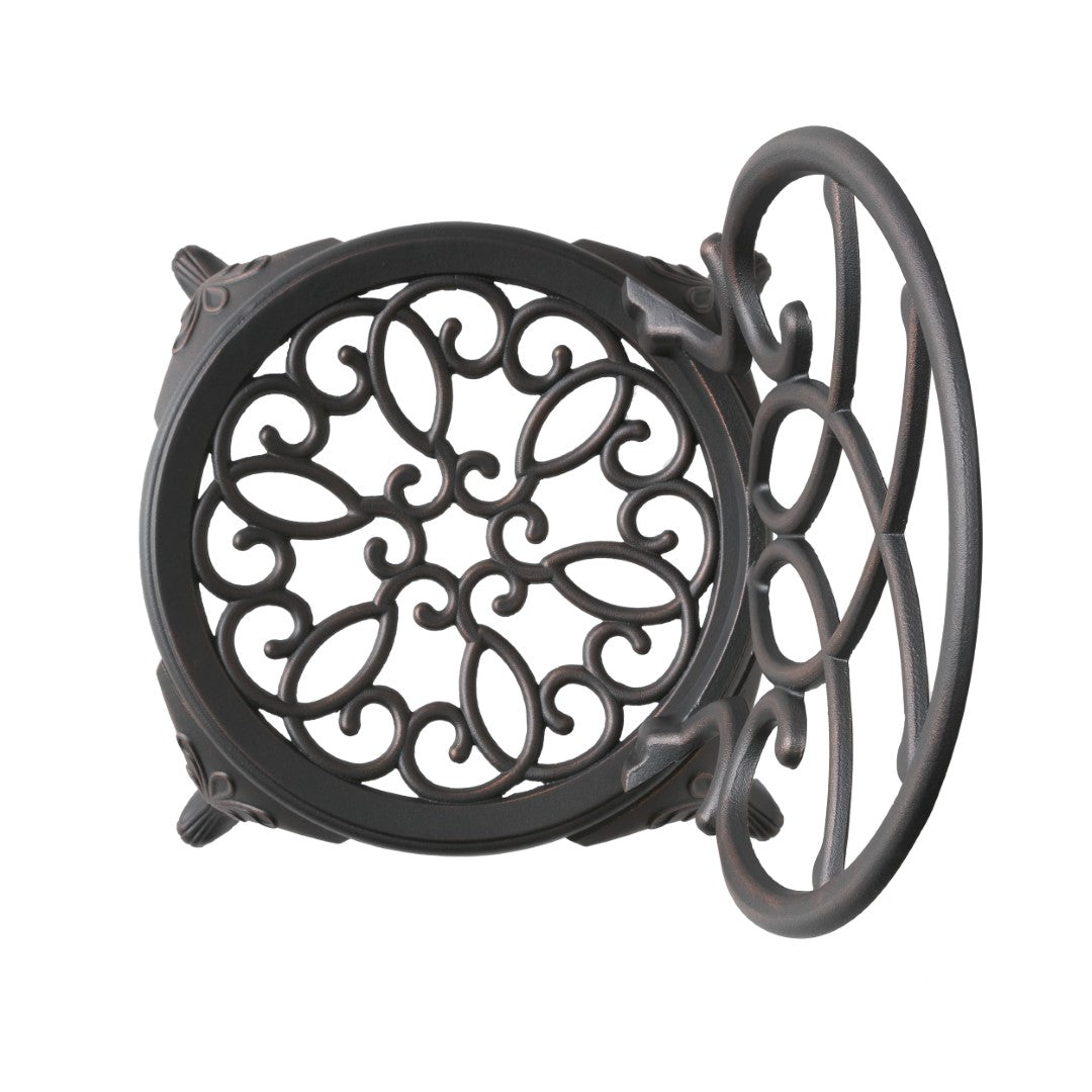Christopher Knight Home® Charleston Bistro Set: Durable Aluminum & Iron for Cozy Outdoor Dining