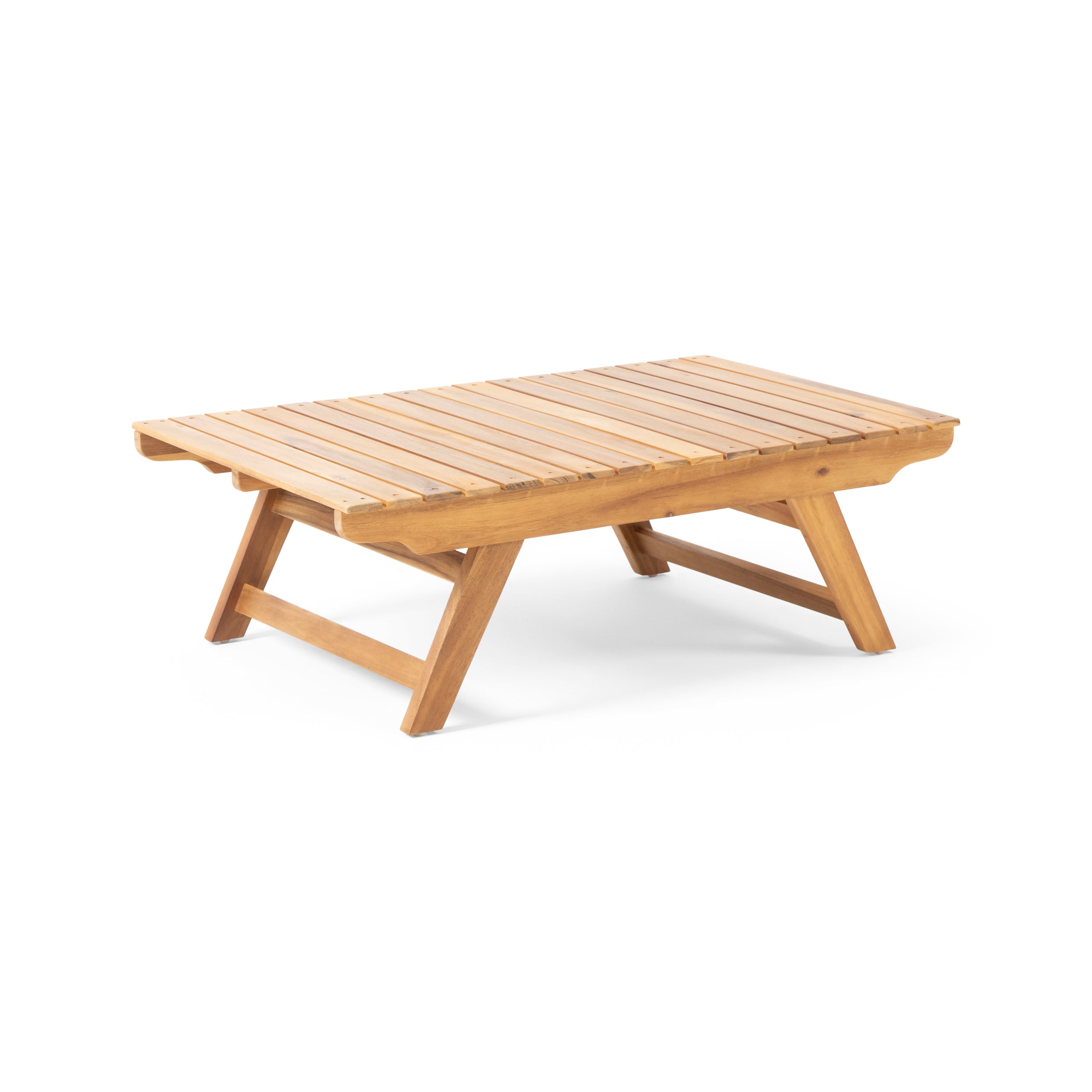 Christopher Knight Home® Sedona Natural Acacia Wood Outdoor Coffee Table - Sleek & Durable Design