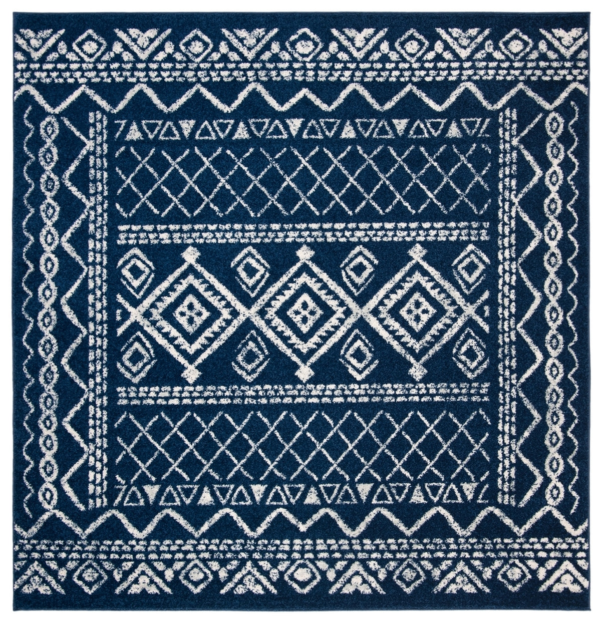 Stylish Tulum Bohemian Power Loomed Rug - 60% Polypropylene & 40% Jute for Any Space